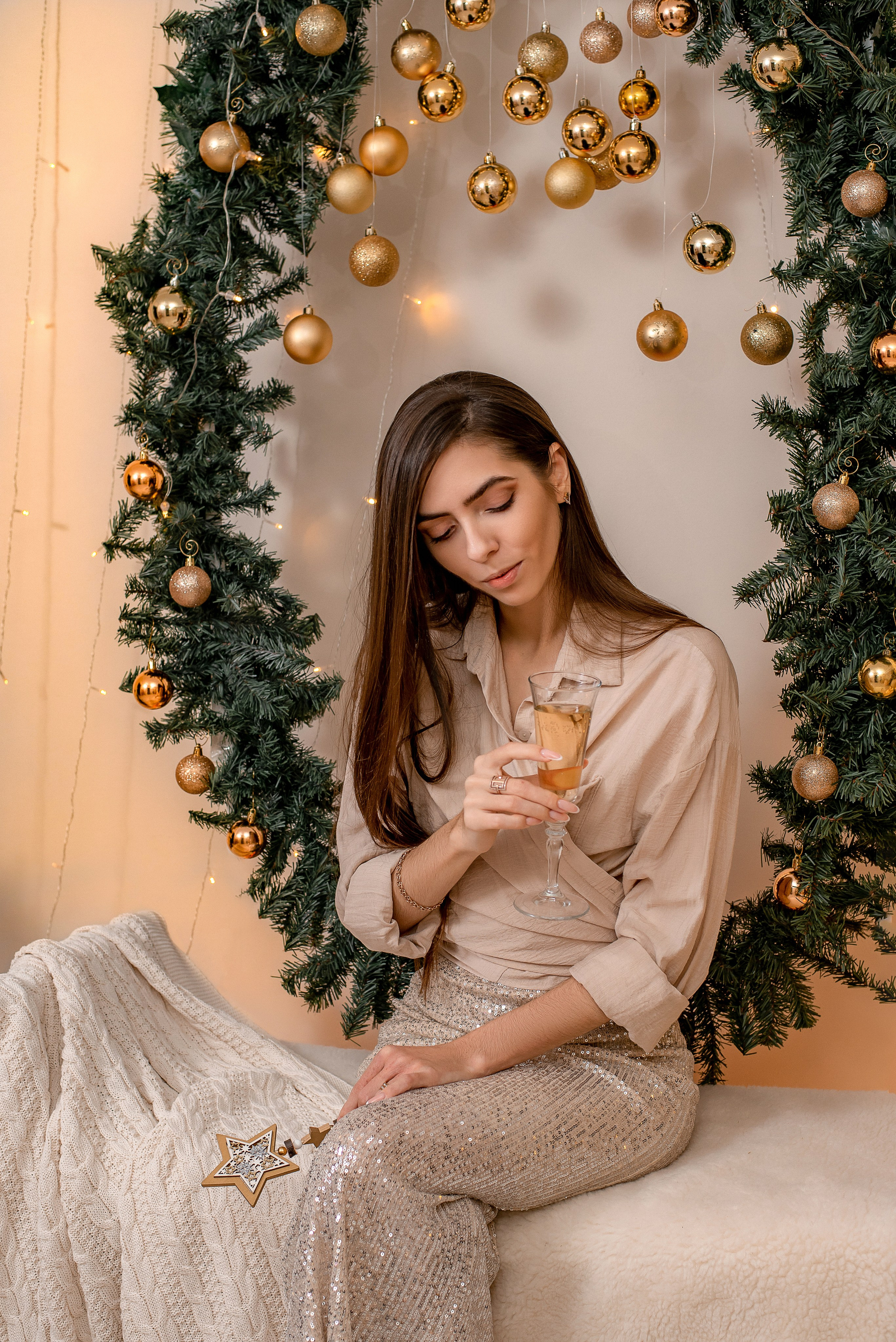 Новый 2025 год — Оля. Семейный и детский фотограф Наталья Горда