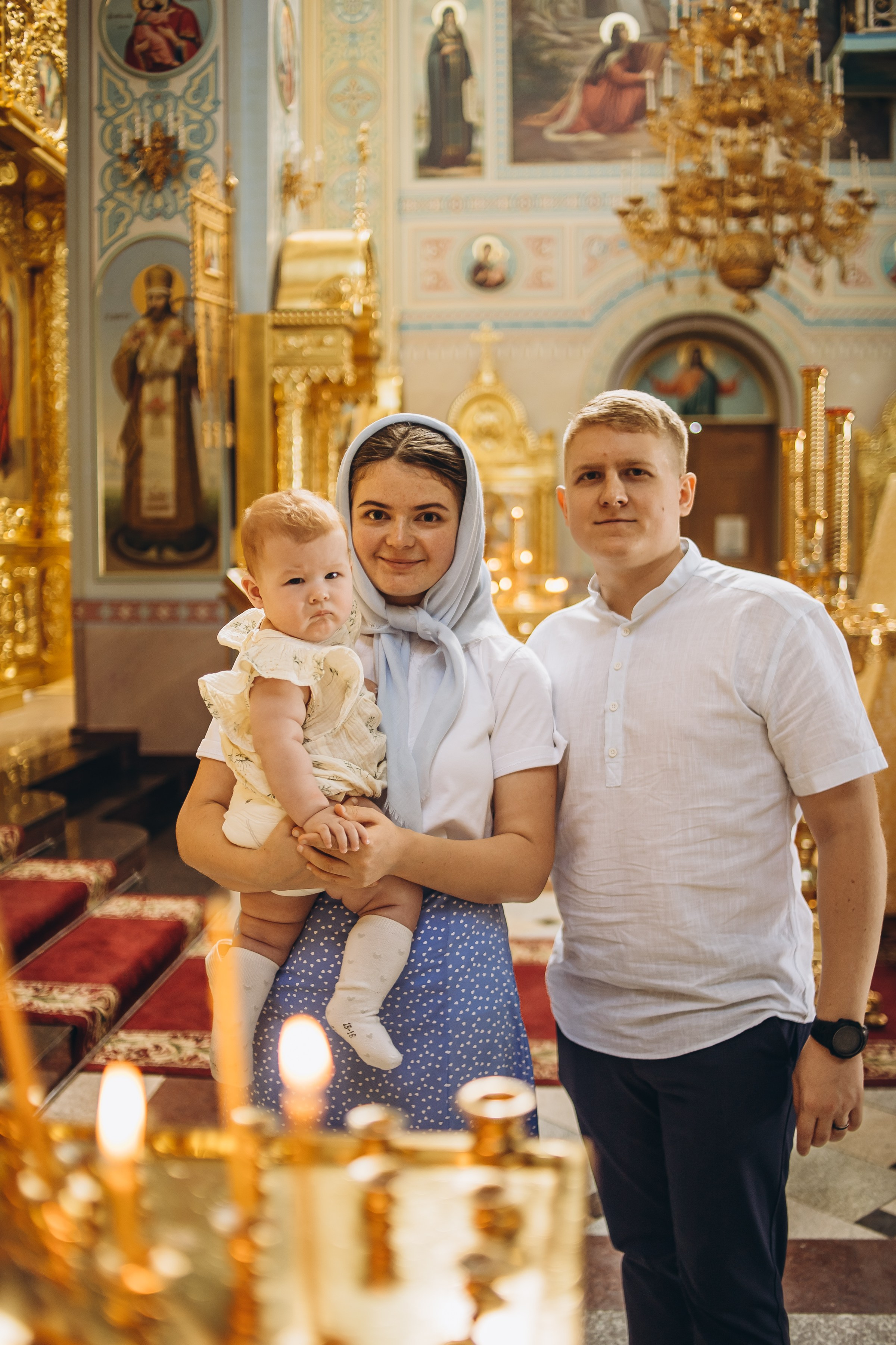 Крещение Надежды. Семейный фотограф в Волгодонске Краченцева Анна