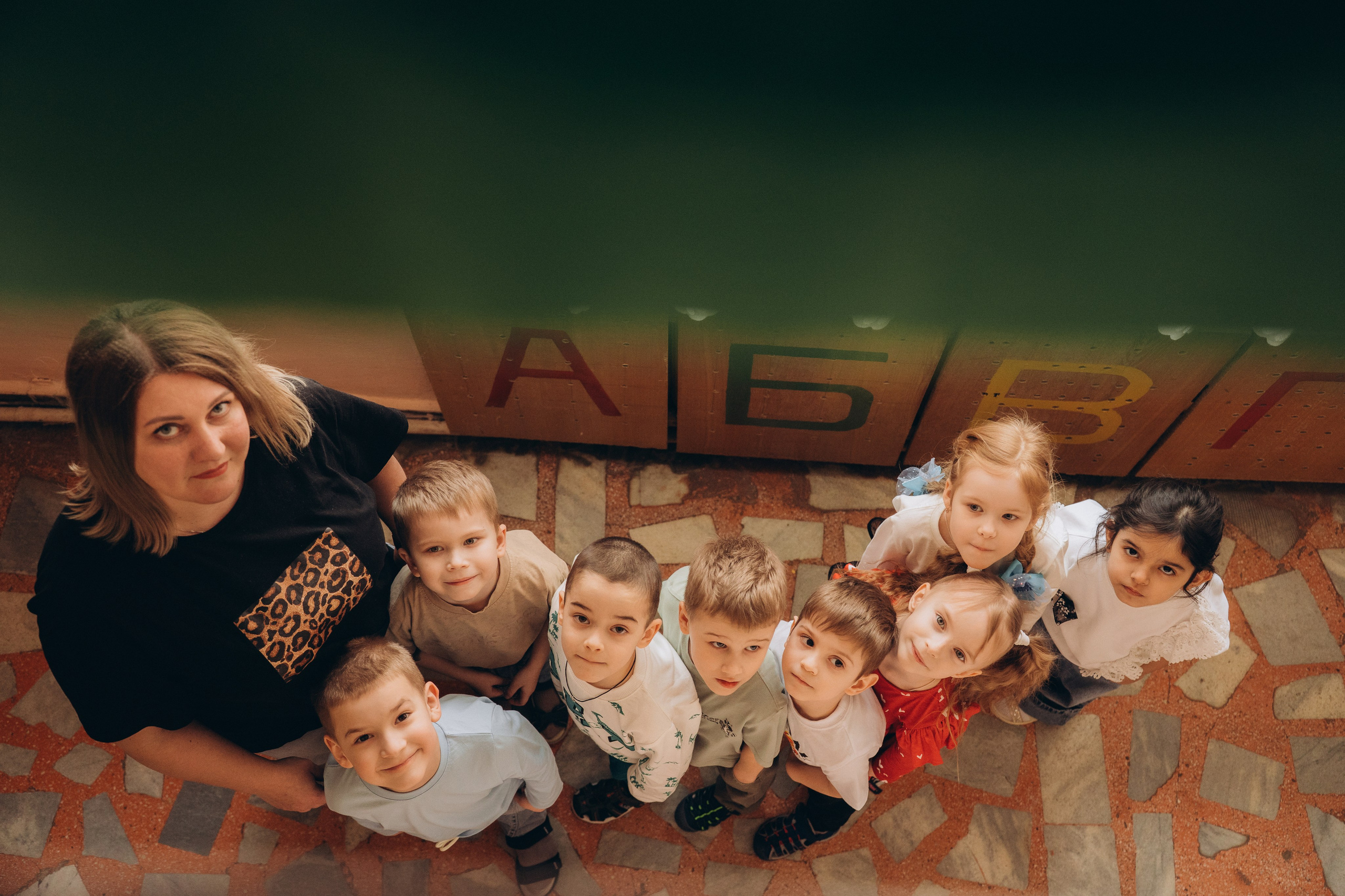 Репортаж в саду. Семейный фотограф • Домашние съемки в Нижнем Новгороде