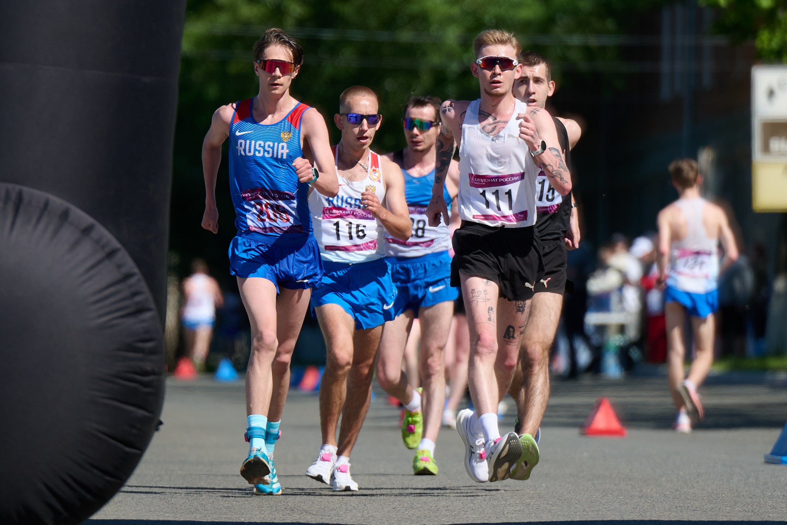 Чемпионат России по спортивной ходьбе 2025. Спортивный репортажный фотограф в Ижевске Сергей Мерзляков