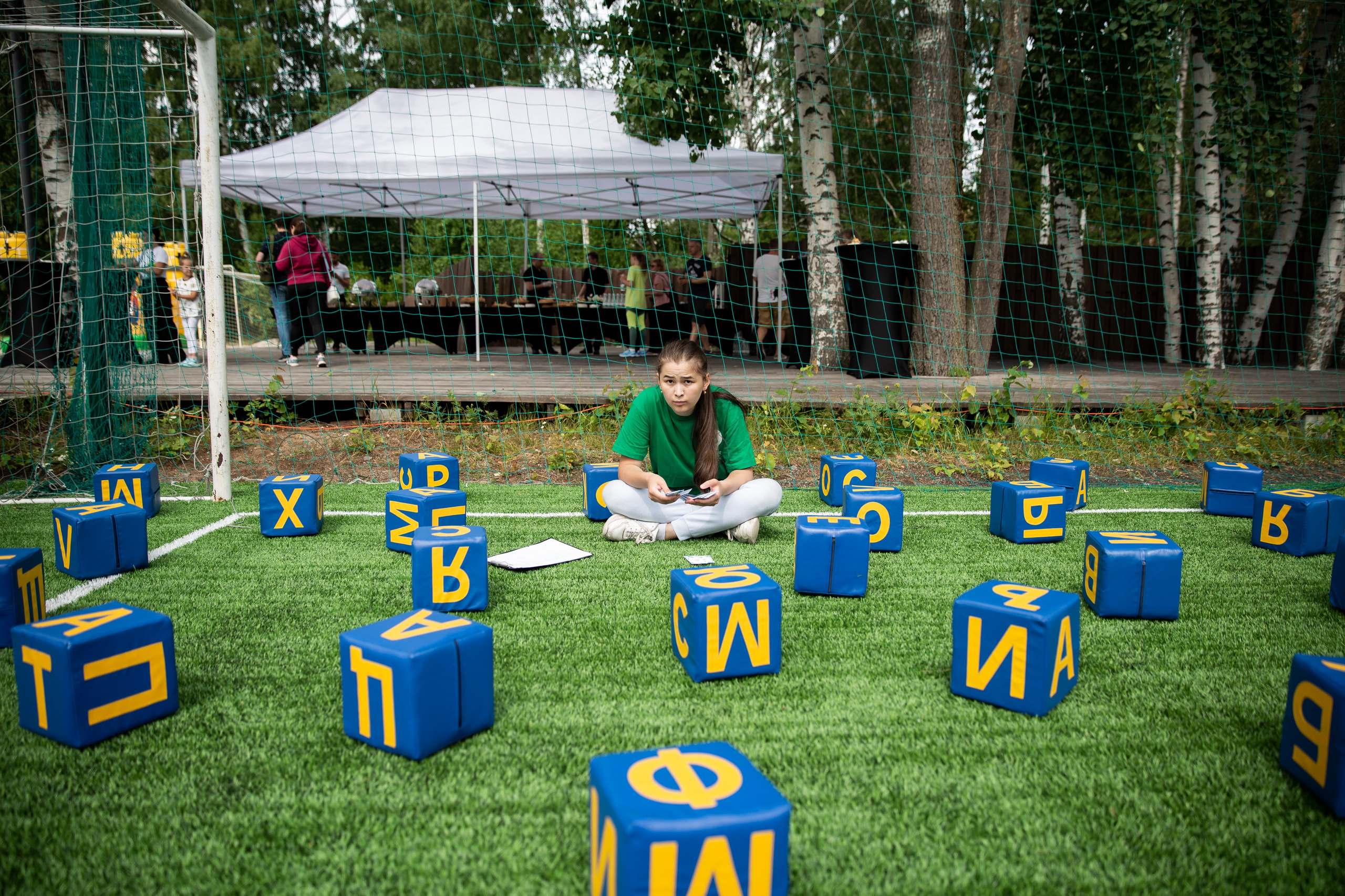 Семейная спартакиада для Атомпроект. Снимаю съемки