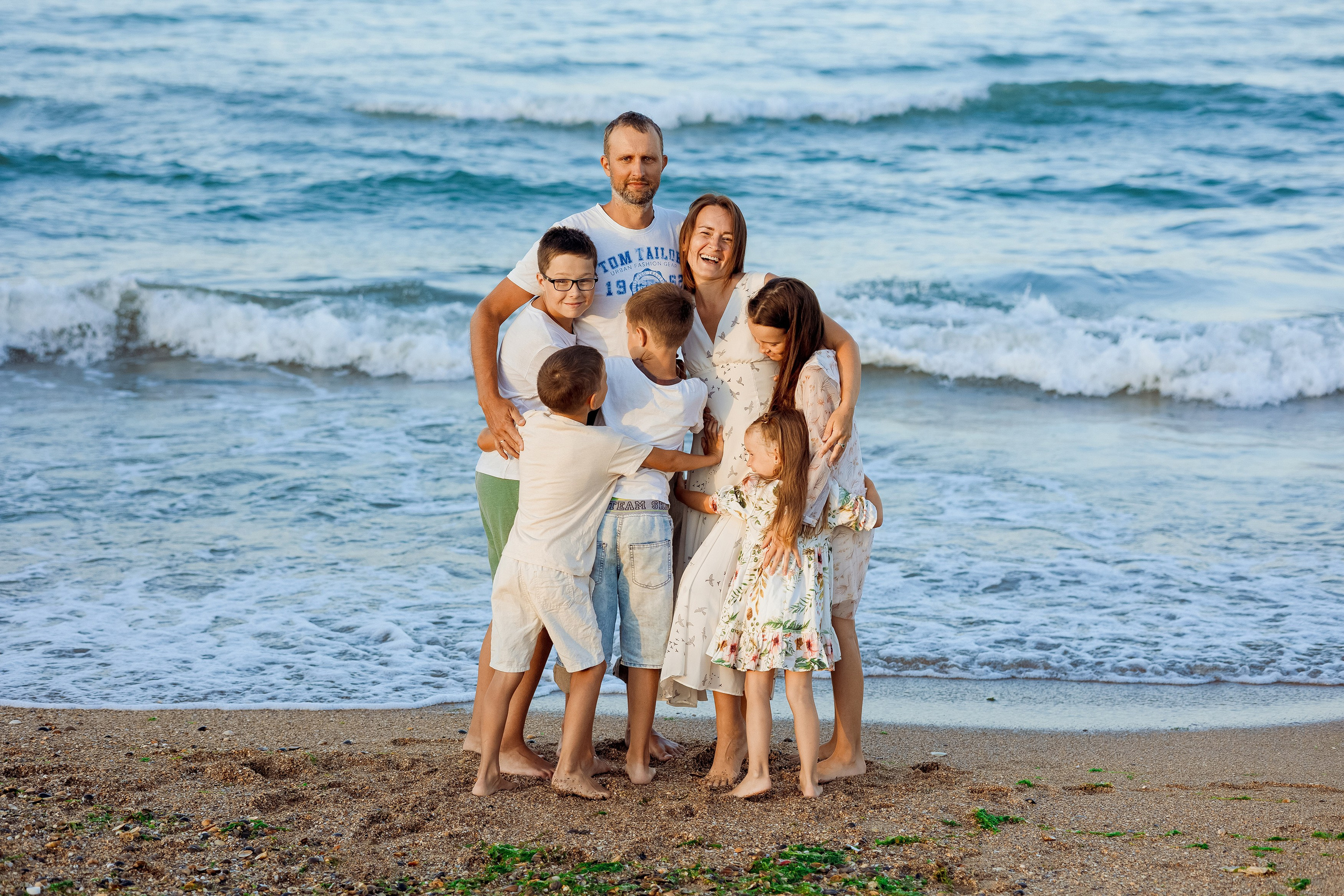 Юлия с семьёй. Свадебный и семейный фотограф в Каспийске Алёна Нурмагомедова