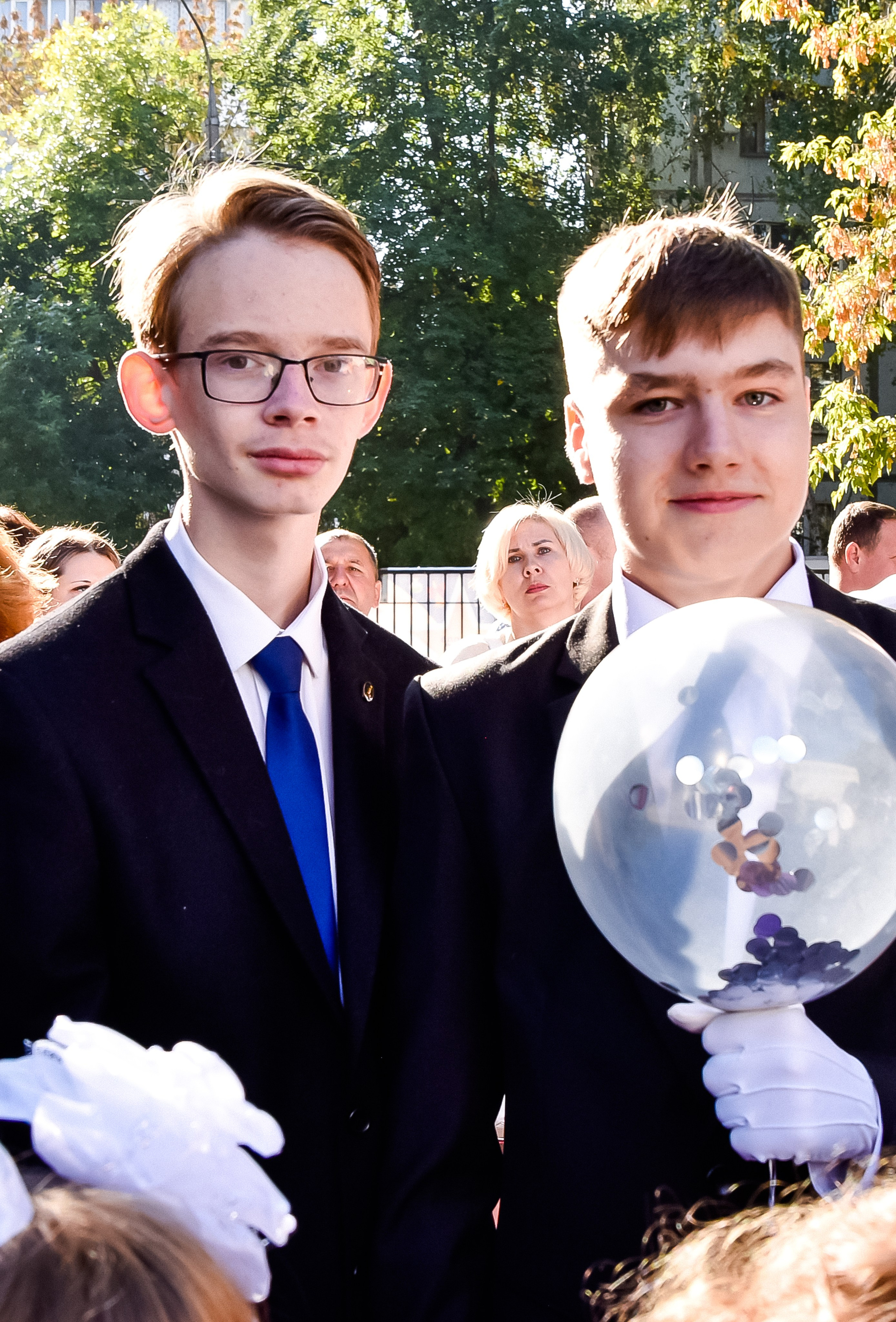 Линейка в школе № 49