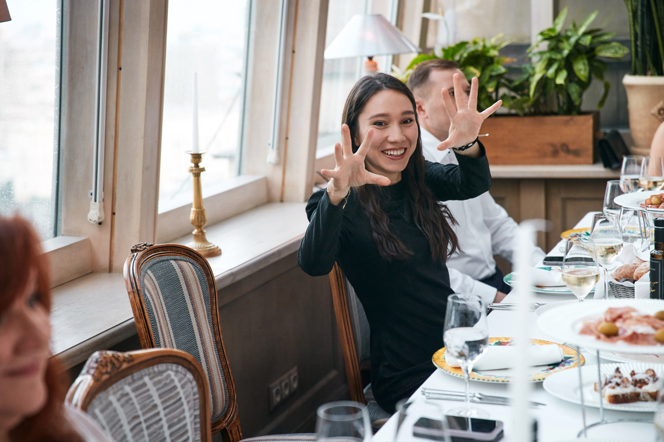 День рождения Веры в Buono, гостиница Украина. Татьяна Фомичева. Репортажный и светский фотограф в Москве