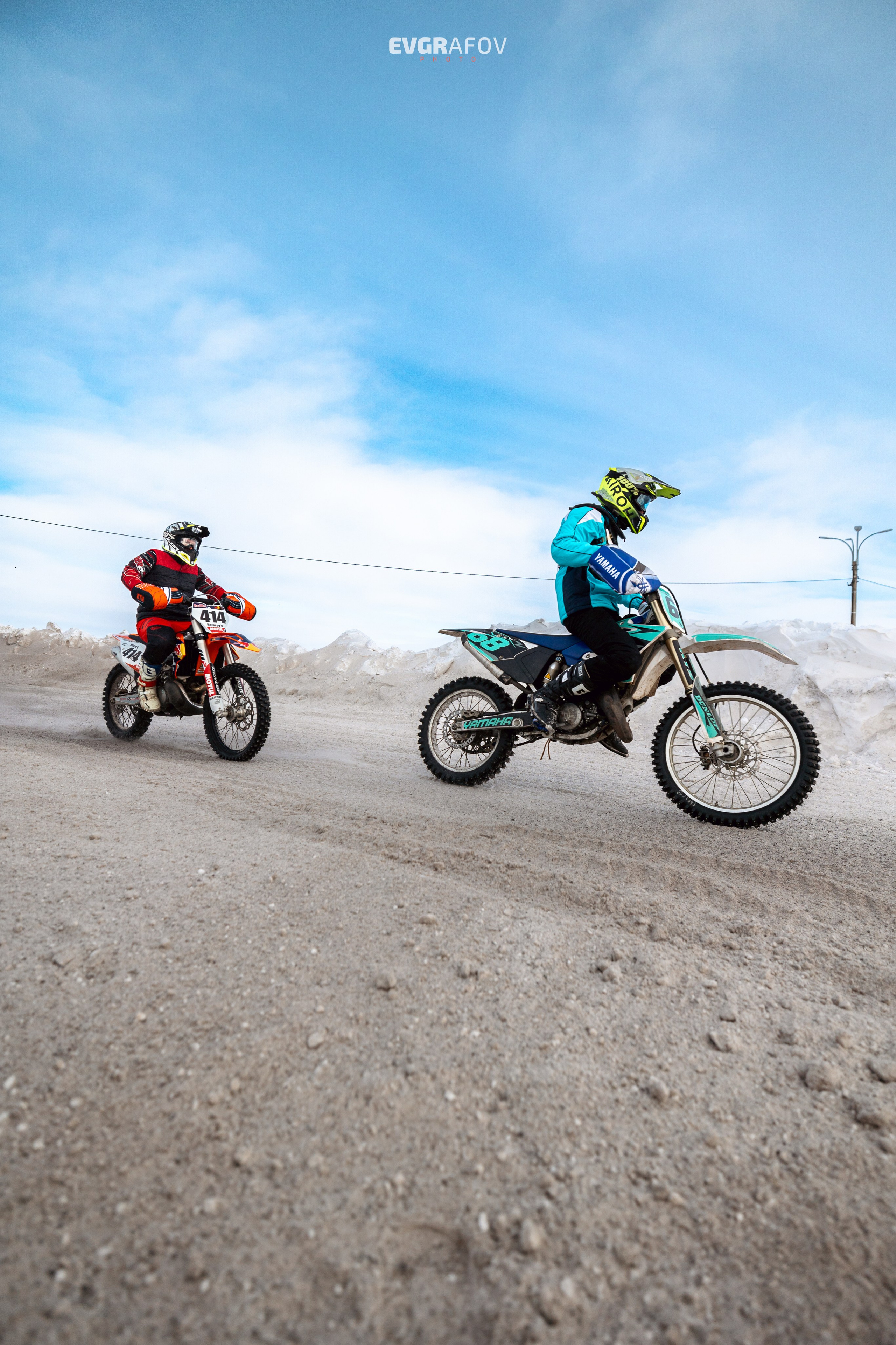 Открытый кубок Республики Татарстан по мотокроссу 3 этап. 4 февраля 2024 г. Фотограф Евграфов Александр