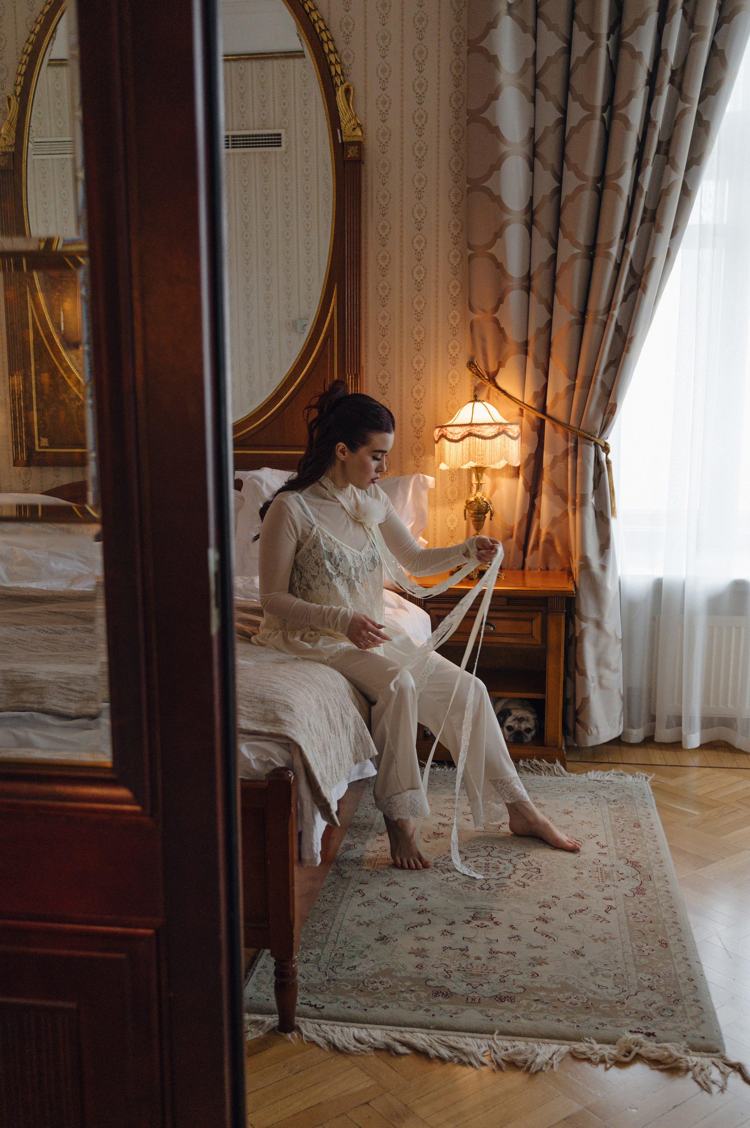 Денис и Анастасия. Метрополь и Особняк Спиридонова. Свадебный фотограф Москва и Санкт-Петербург. Анастасия Чудина