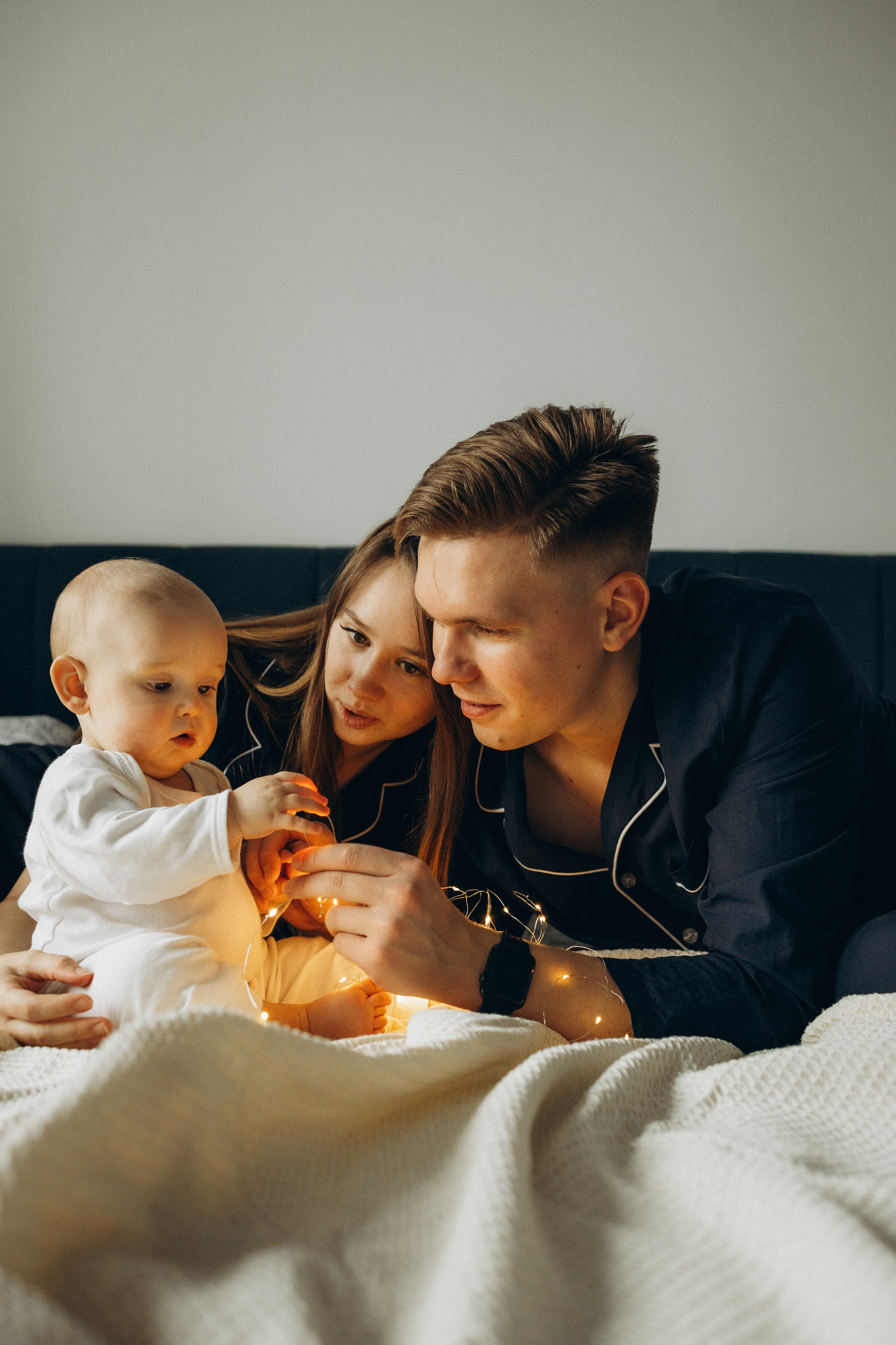 Первый Новый год Андрюши. Фотограф lifestylе в Москве Пшеничная Анастасия