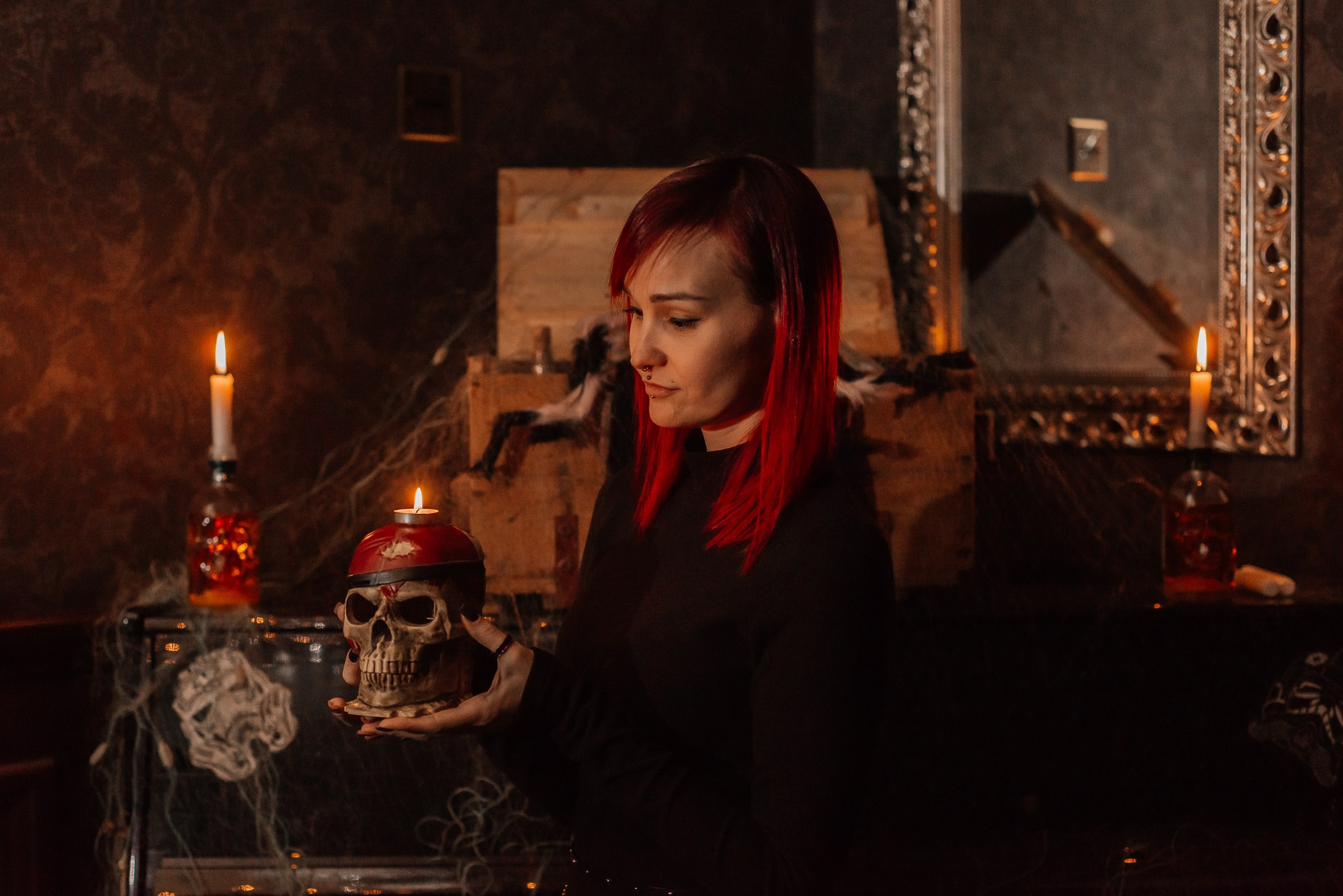 Halloween party в кальянной HookahPlace. Профессиональный пейзажный фотограф Новокрещенов Станислав