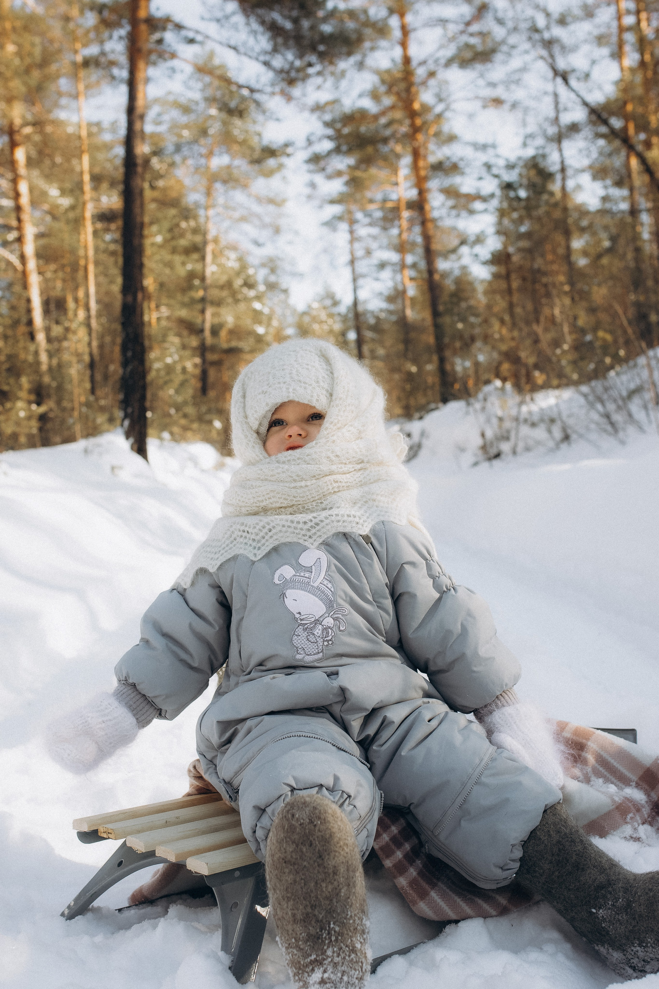 Девочка Зима. Семейный и детский фотограф город Тында Дарья