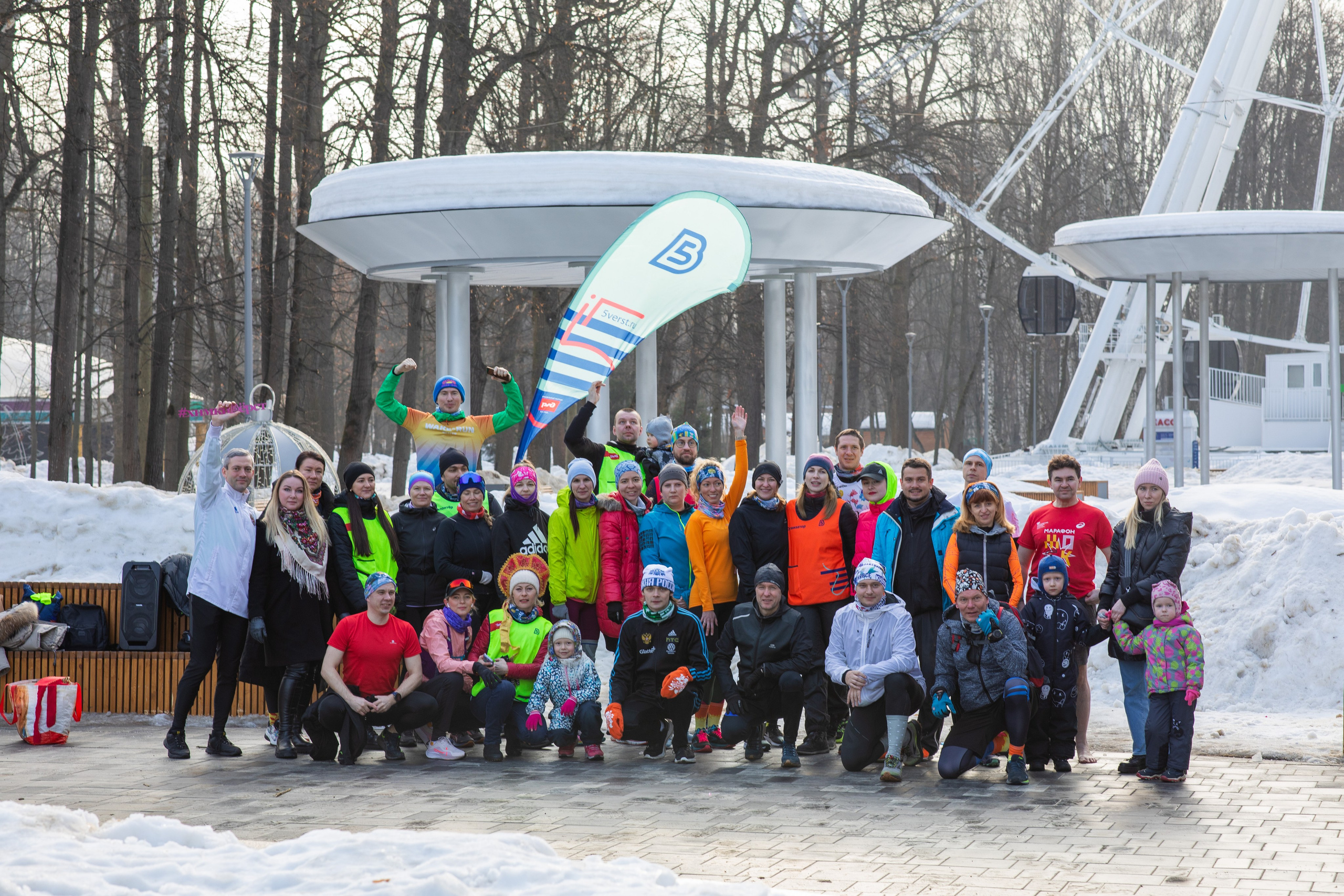 95-й масленичный забег 5 вёрст Химки, 16 марта 2024 г. Фотограф Сергей Ловкий