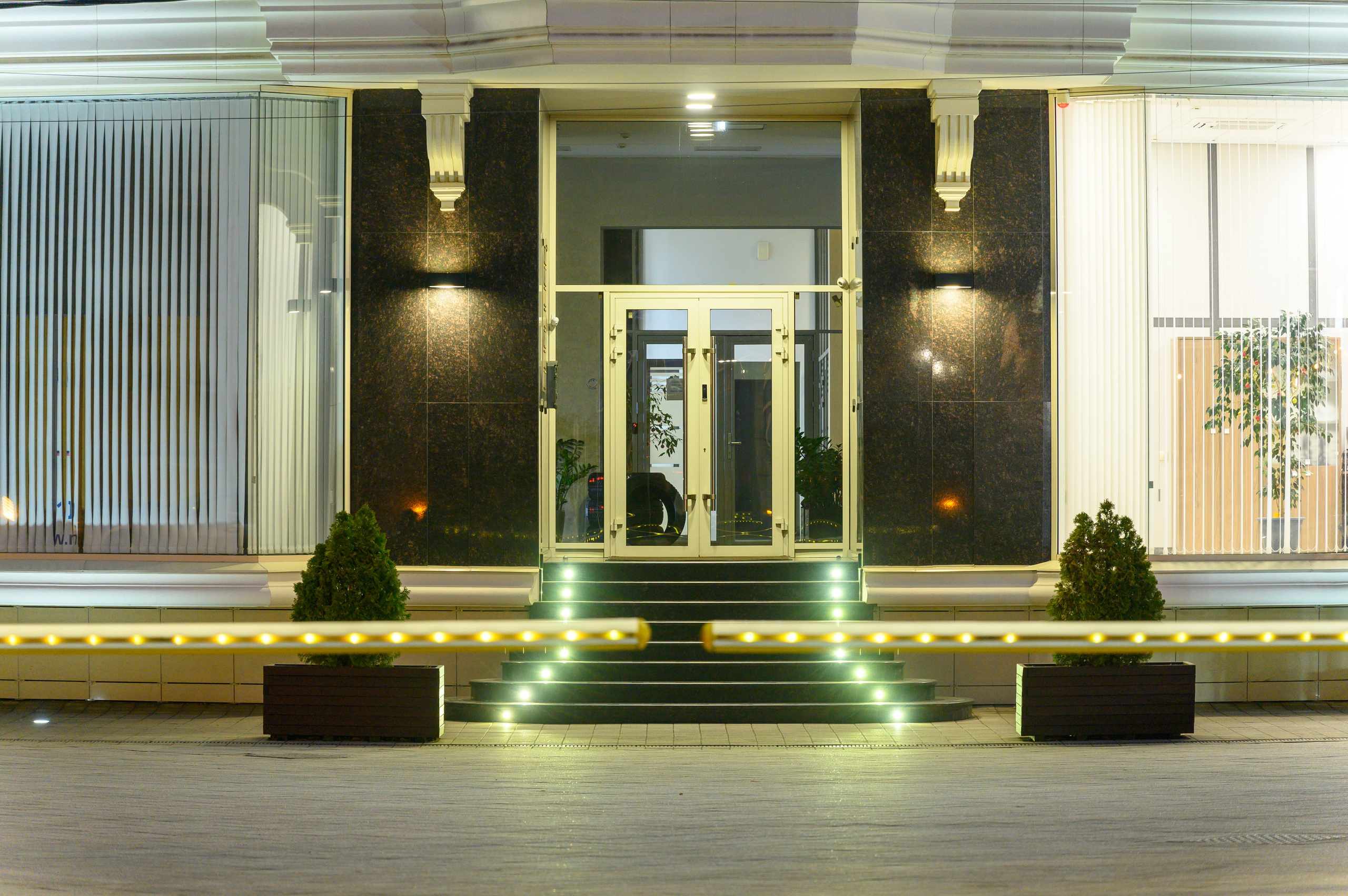 Архитектурная подсветка фасадов зданий. Вячеслав Скрипник Фотограф Краснодар