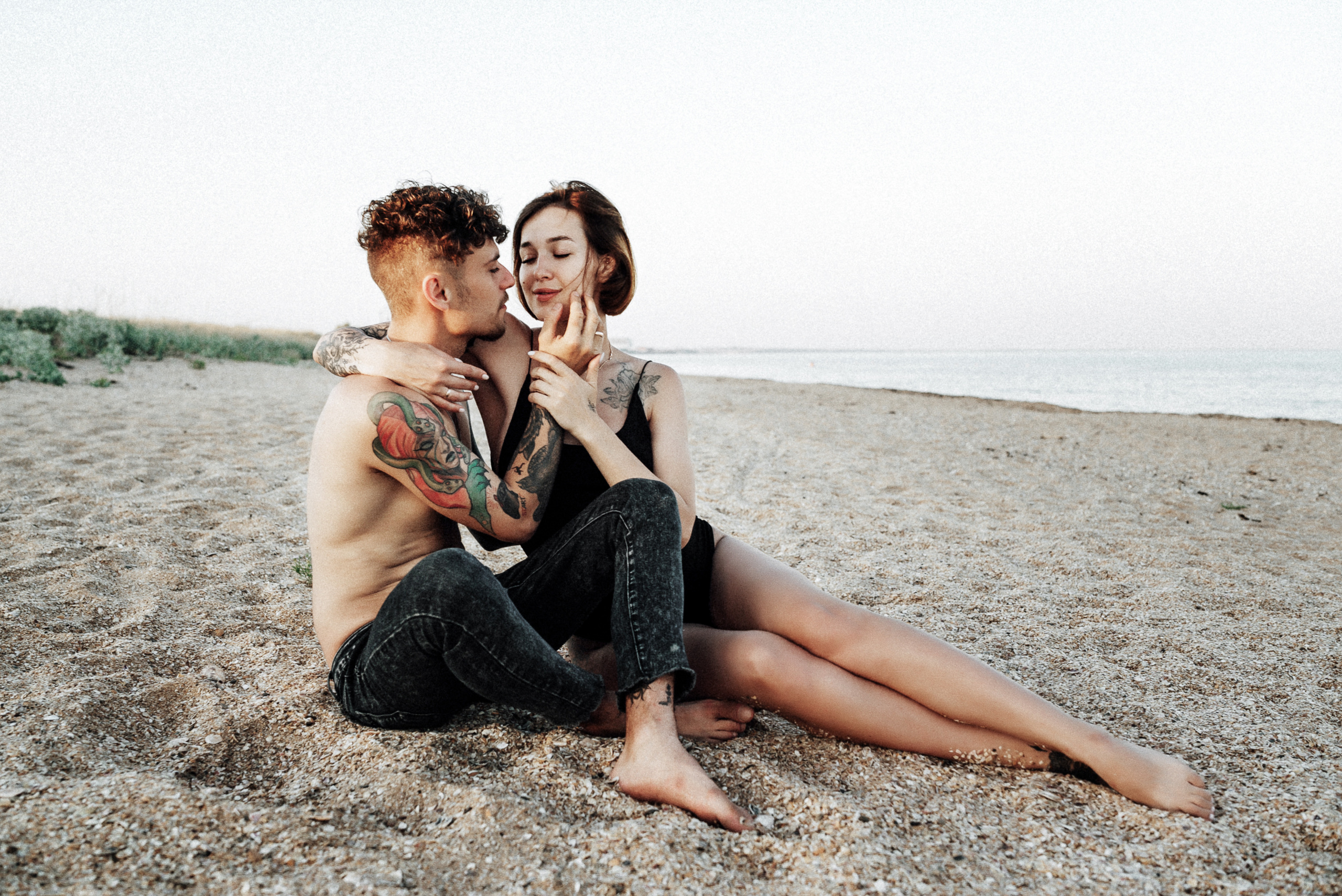 ФОТОСЕССИЯ ИННЫ И ВАДИМА НА ПЛЯЖЕ В БЕРЕГОВОМ