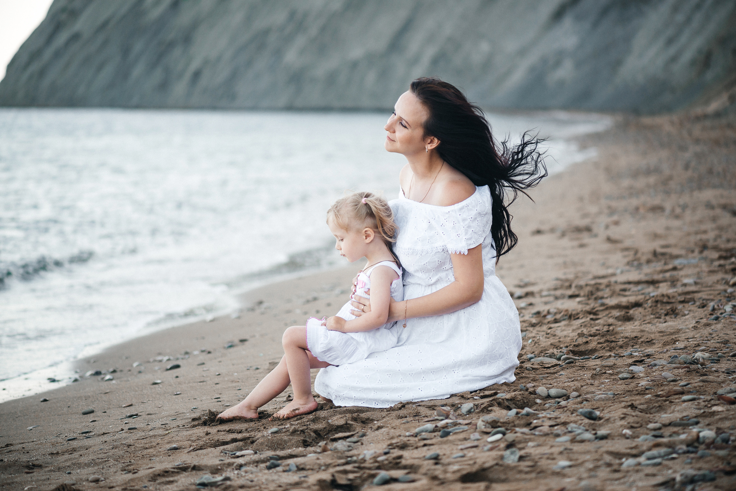 Кира с мамой и папой :)