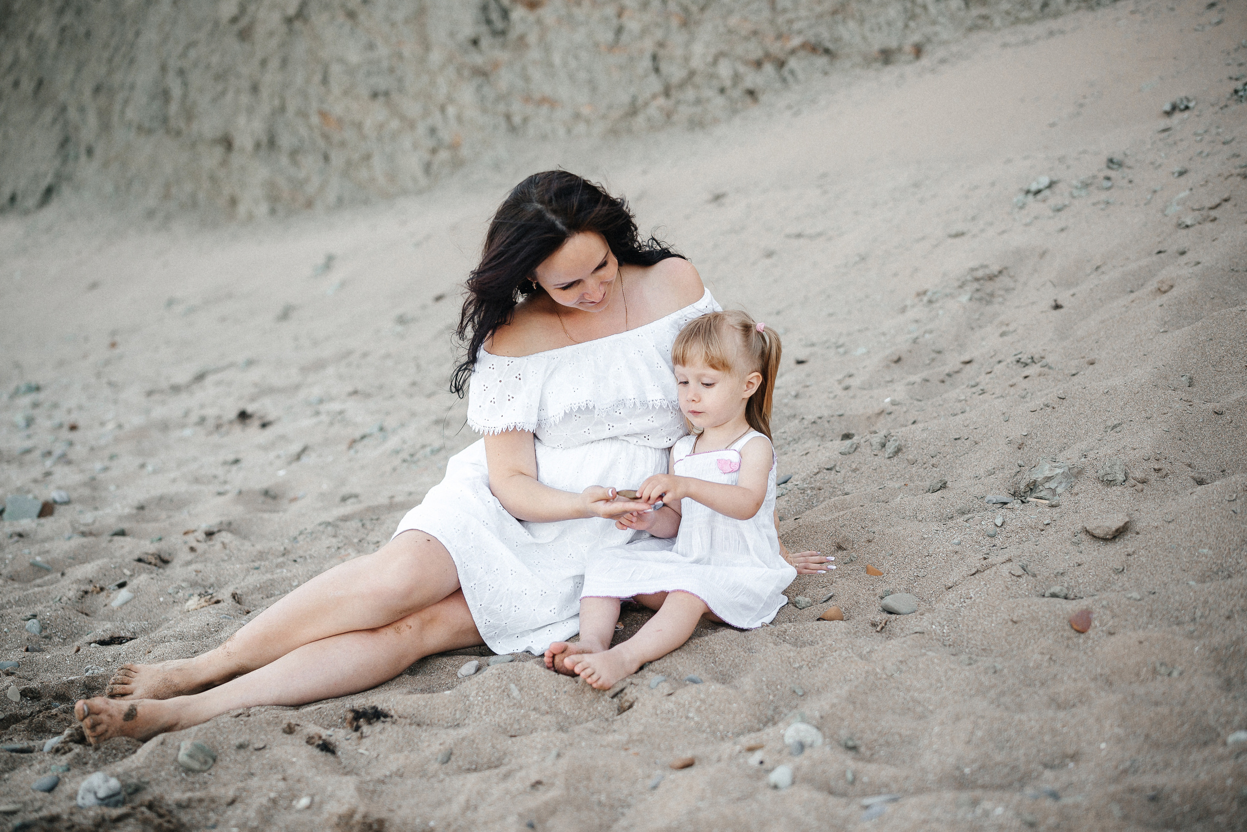 Кира с мамой и папой :)