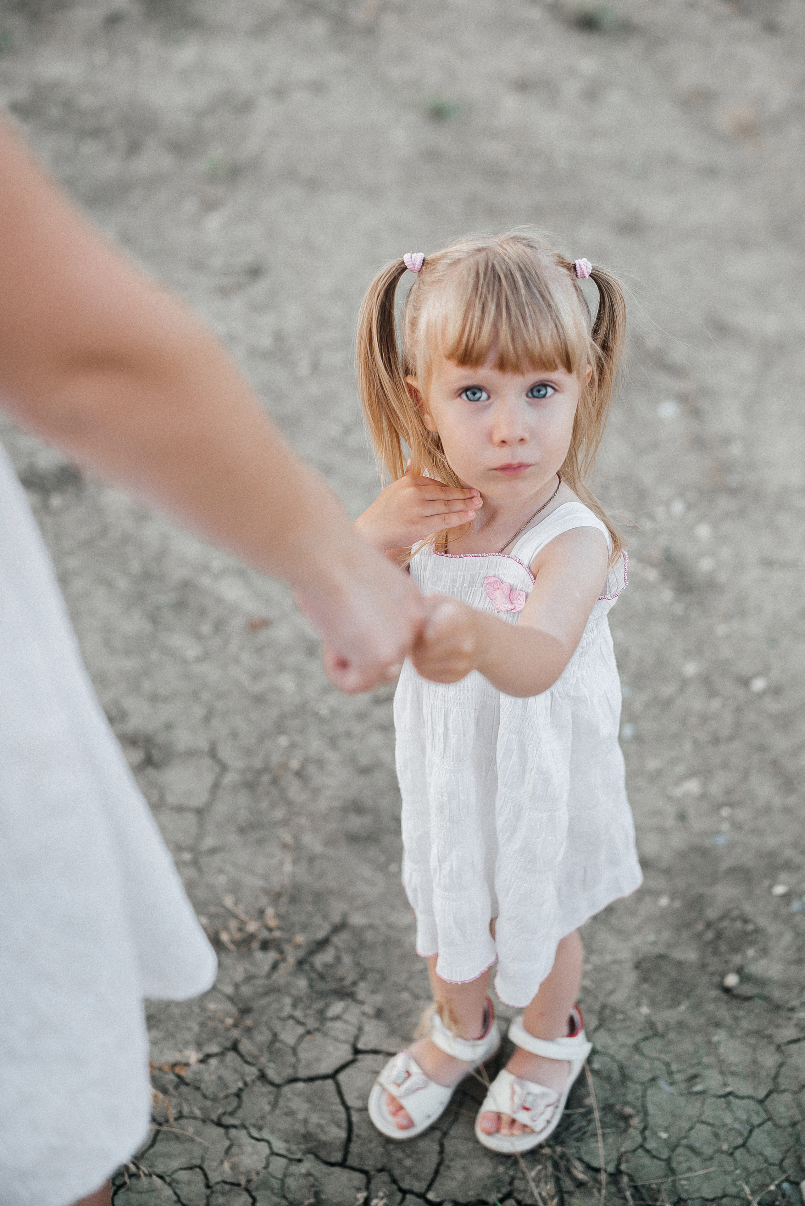 Кира с мамой и папой :)