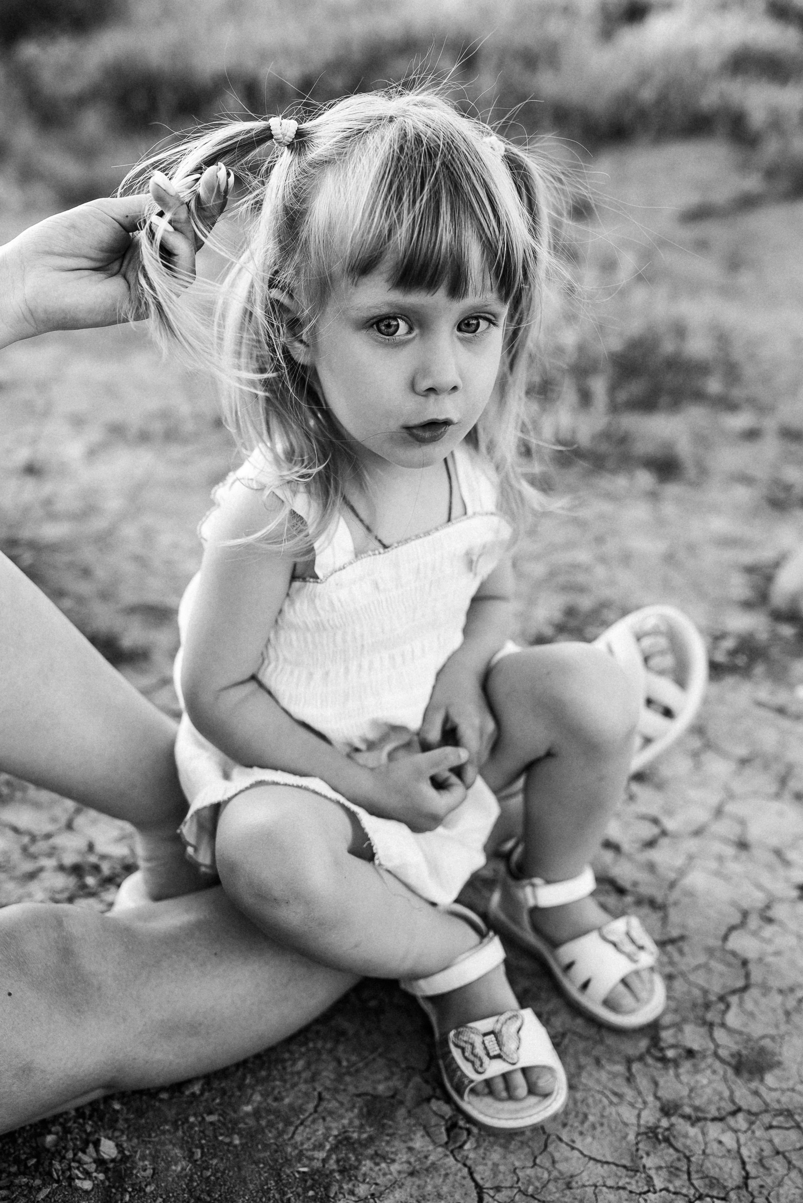 Кира с мамой и папой :)