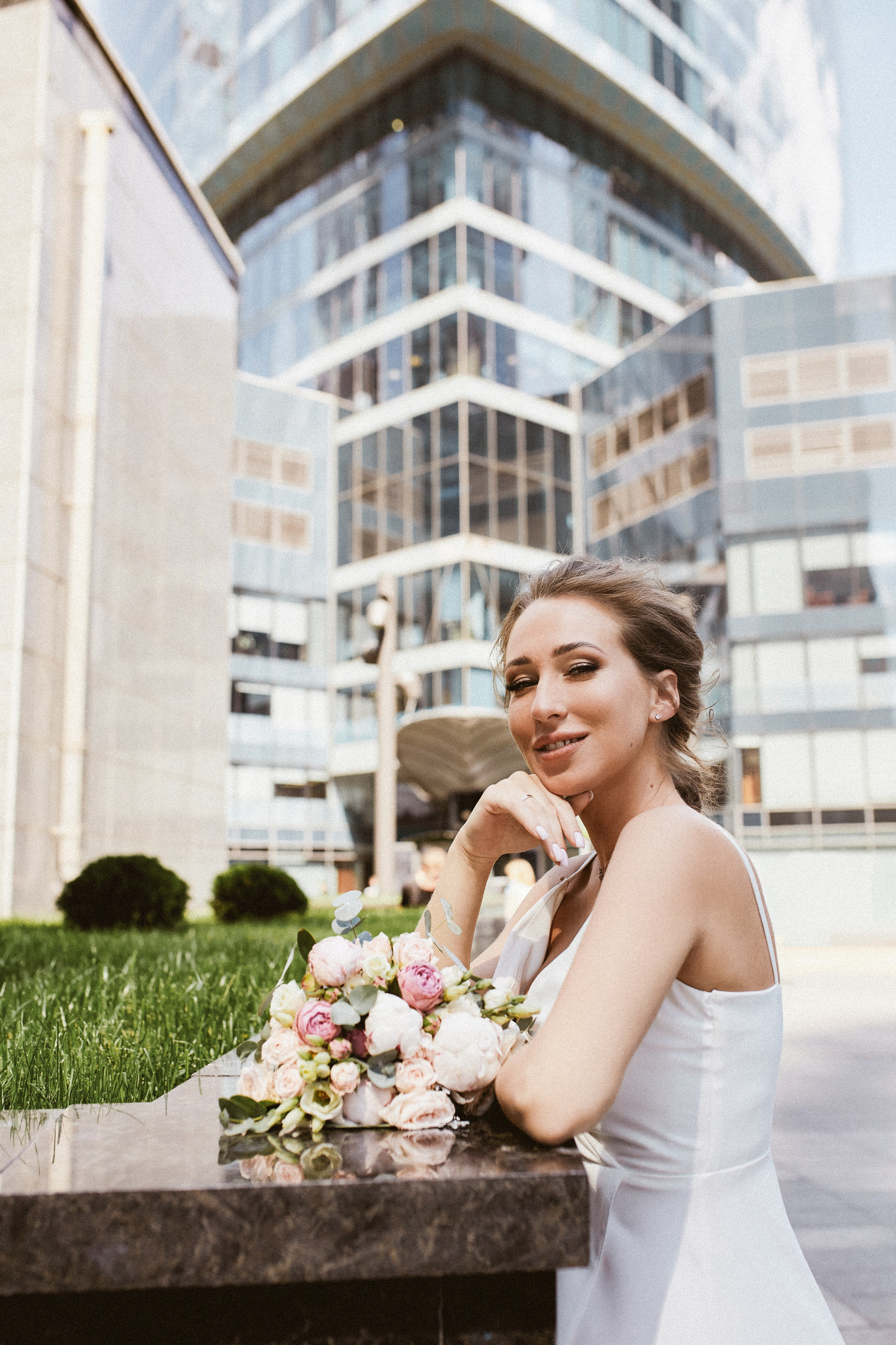 Свадьба в Сити. Портретный фотограф в Москве Мария Варлей