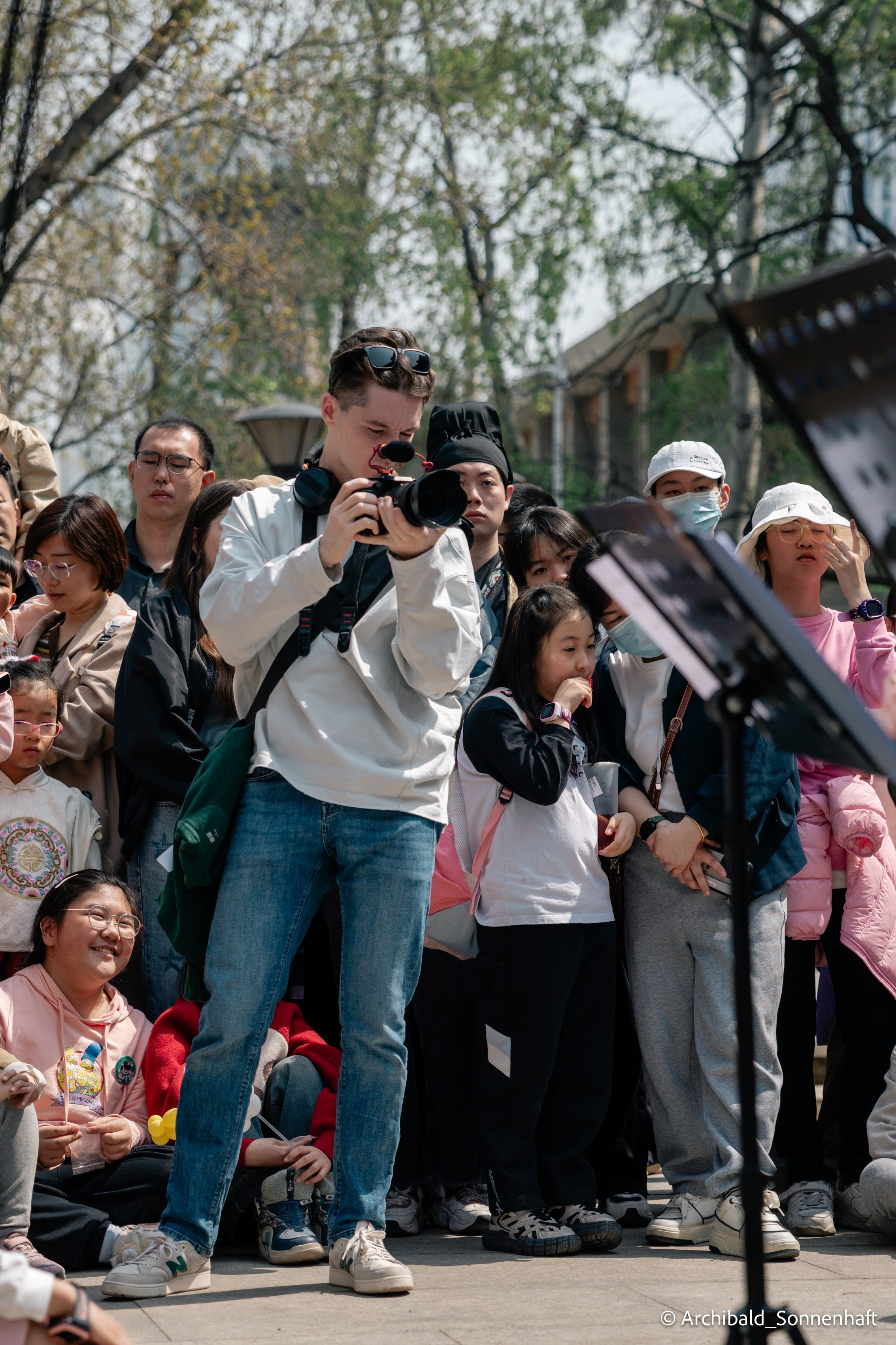 TJU blooming fest. Photographer in Guangzhou, China. Archibald Sonnenhaft