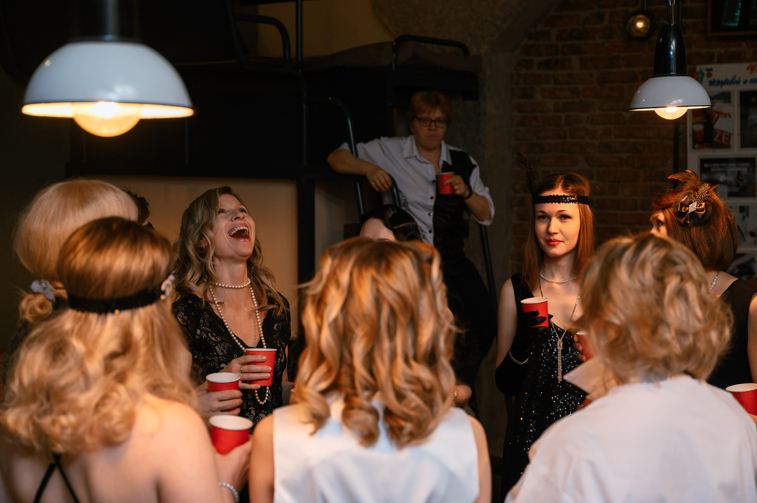 Корпоратив школы танцев в стиле «Мафия». Wedding and family photographer USA