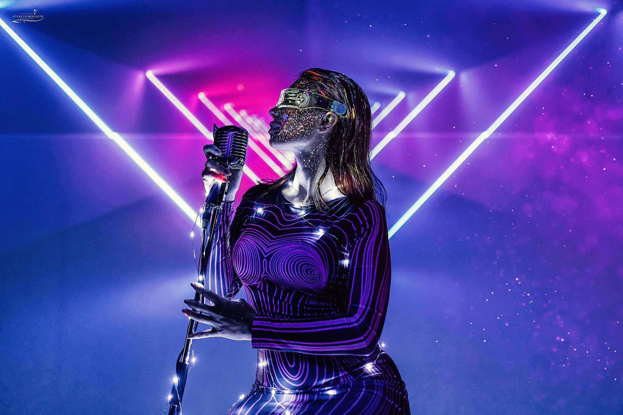 фотосессия в стиле киберпанк 