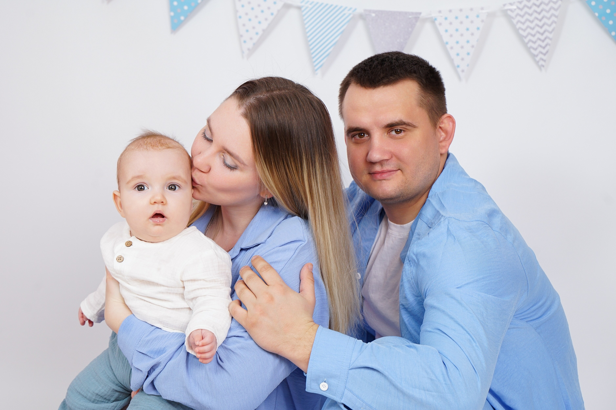 Максиму полгодика. Детская фотостудия