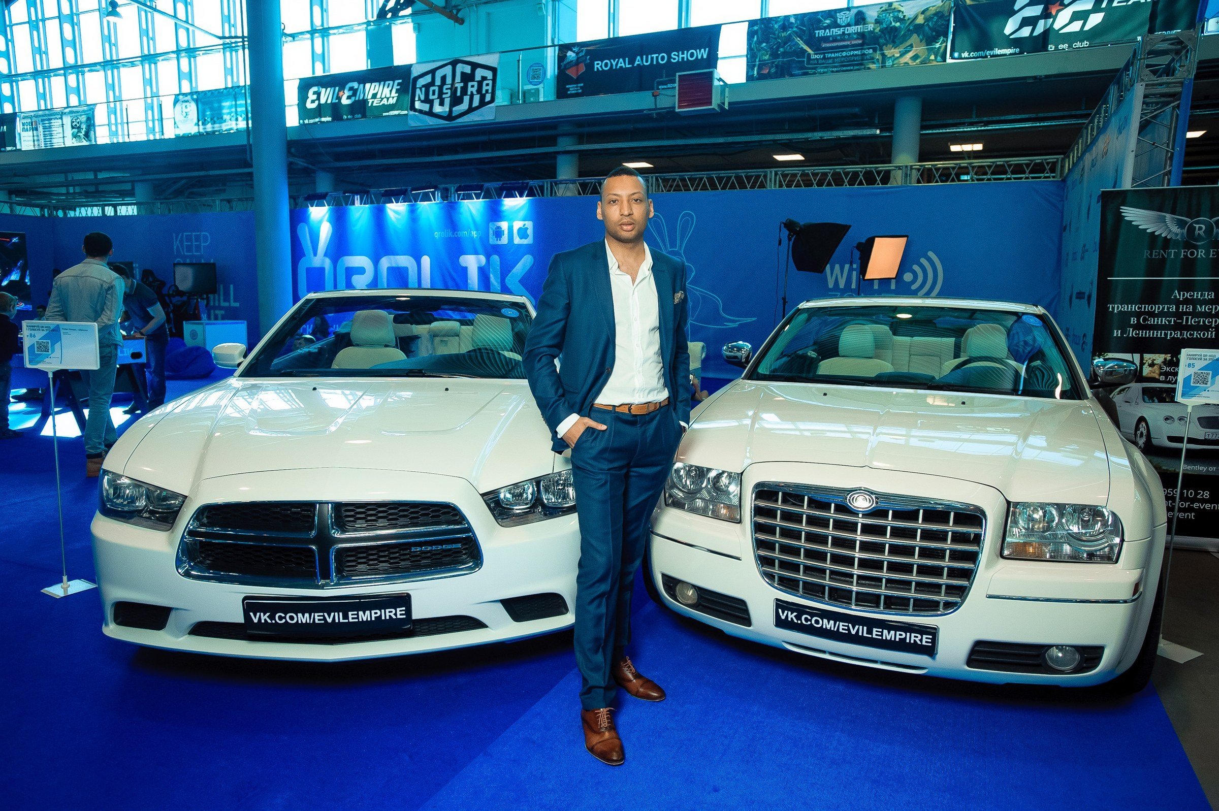 Qrolik × Royal Auto Show. Репортажный фотограф в Санкт-Петербурге — Эдуард Фазлетдинов