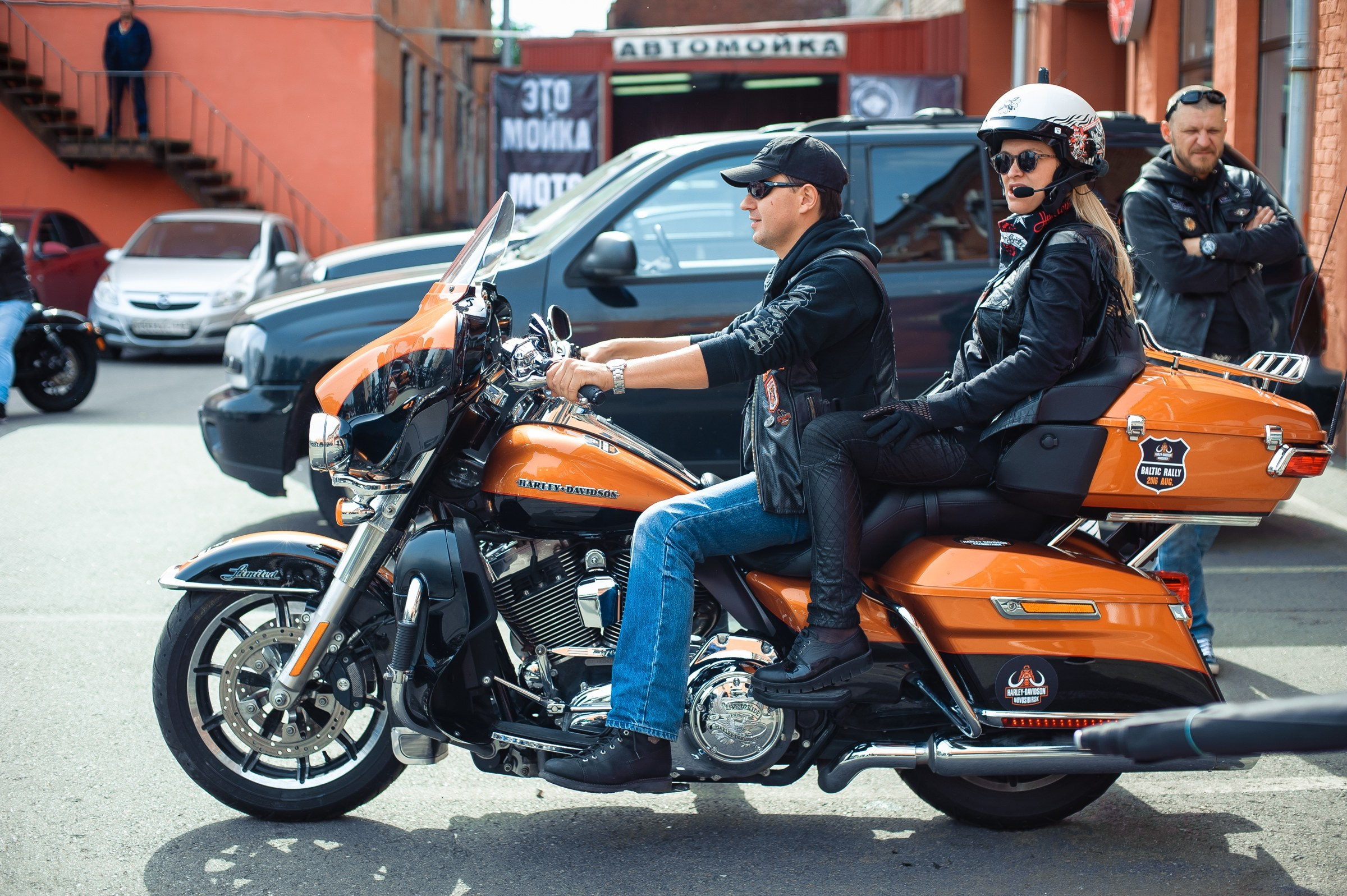 Harley-Davidson — мотопарад в Петербурге. Репортажный фотограф в Санкт-Петербурге — Эдуард Фазлетдинов