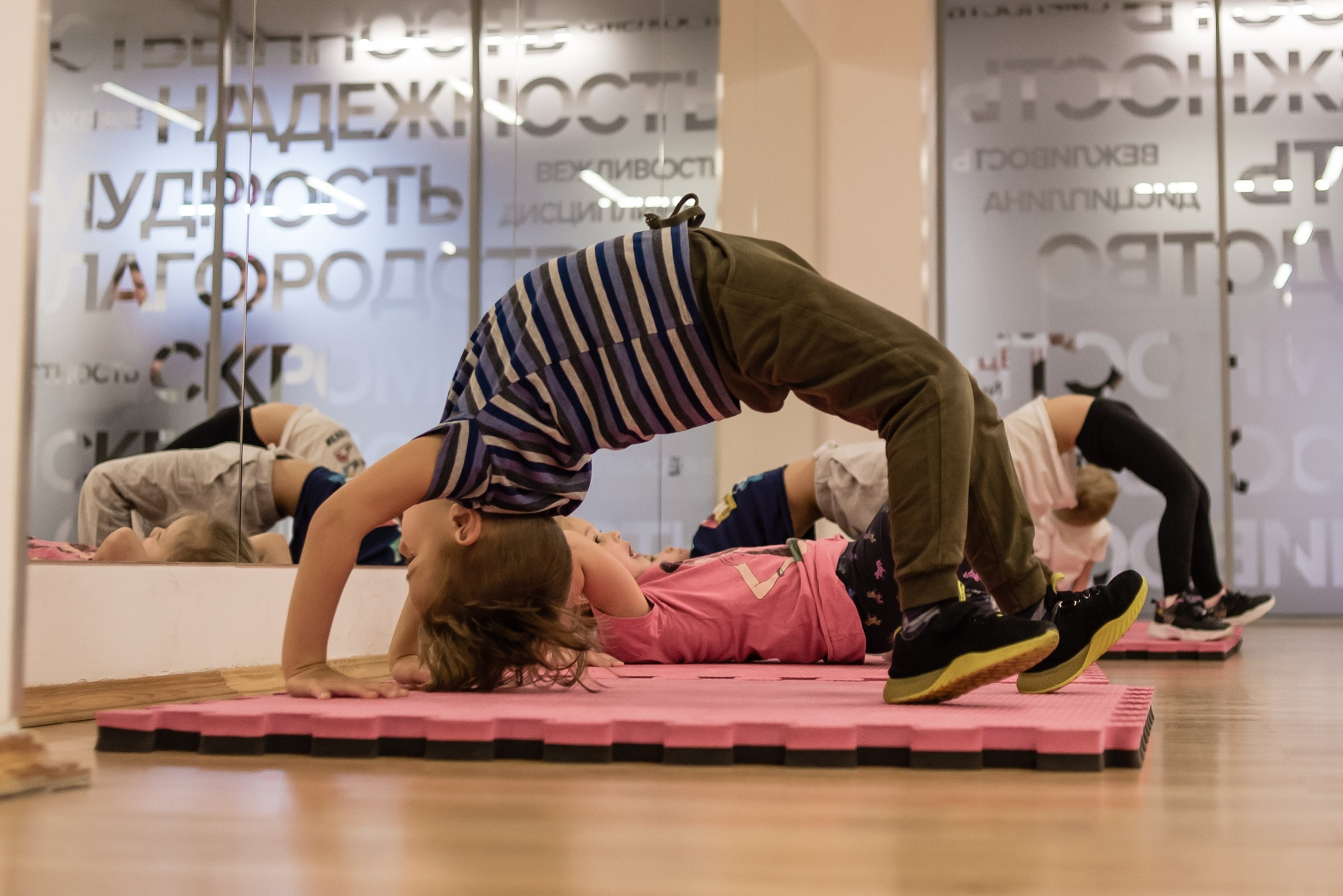 Fitness Family — детские спортивные занятия. Репортажный фотограф в Санкт-Петербурге — Эдуард Фазлетдинов