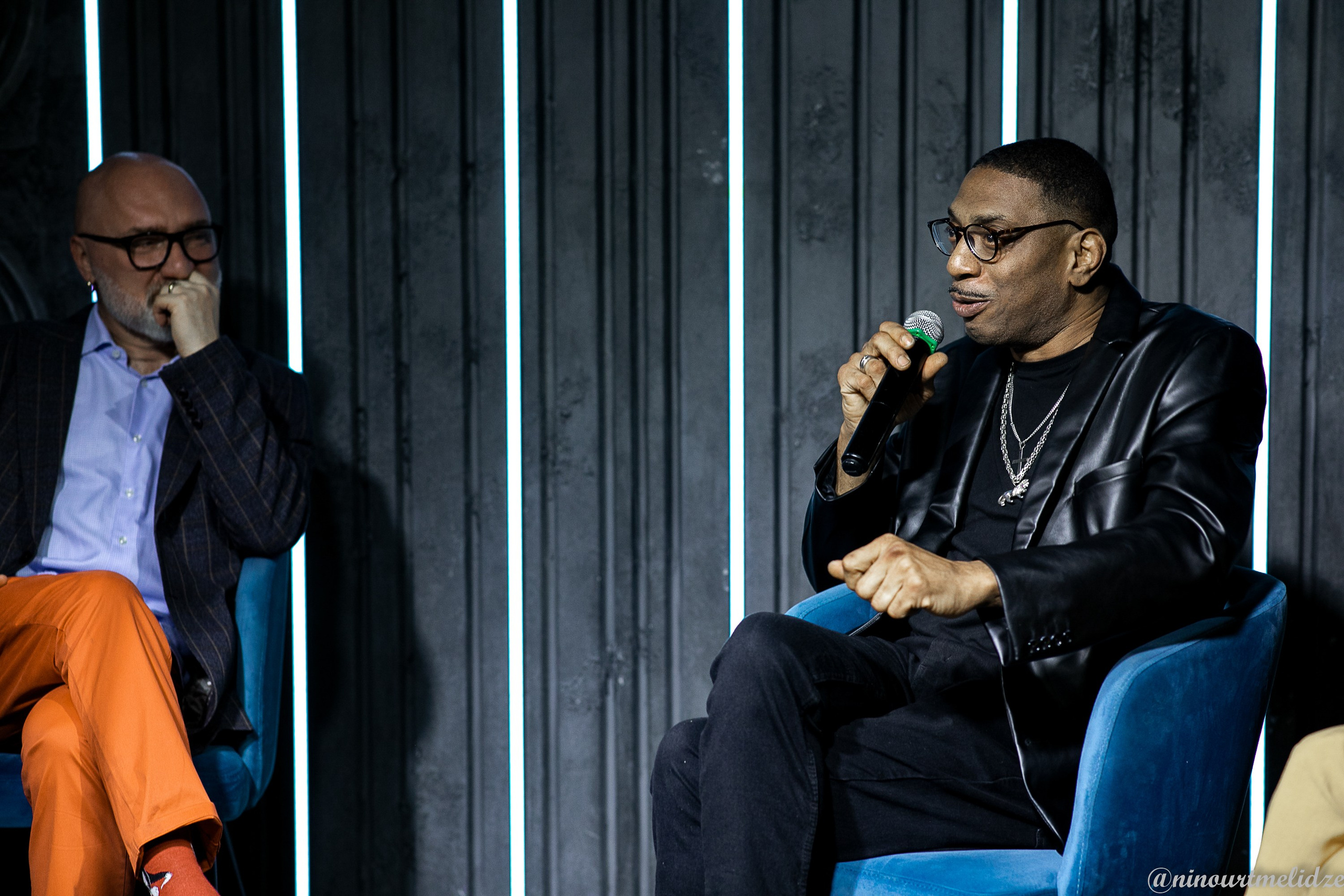 Пресс конференция Kevin Maccoy. Art photographer Nino