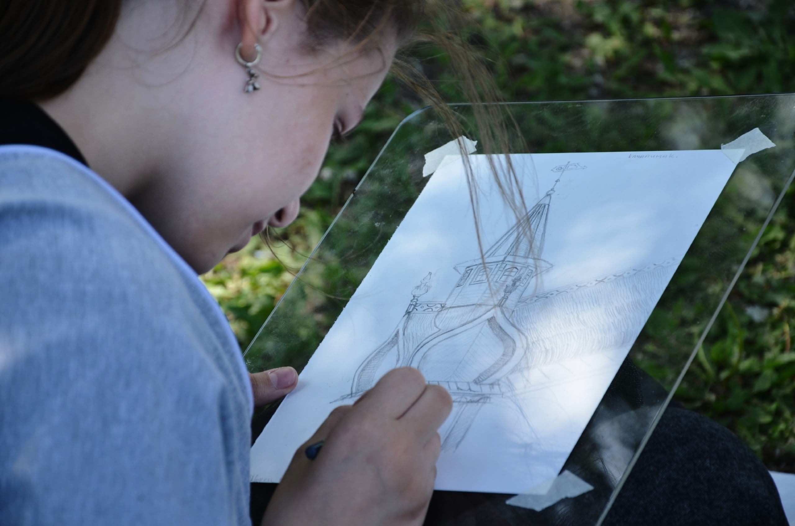 Пленэр в Коломенском. Изостудия «Мы рисуем!» ♥ Южное Бутово, Москва