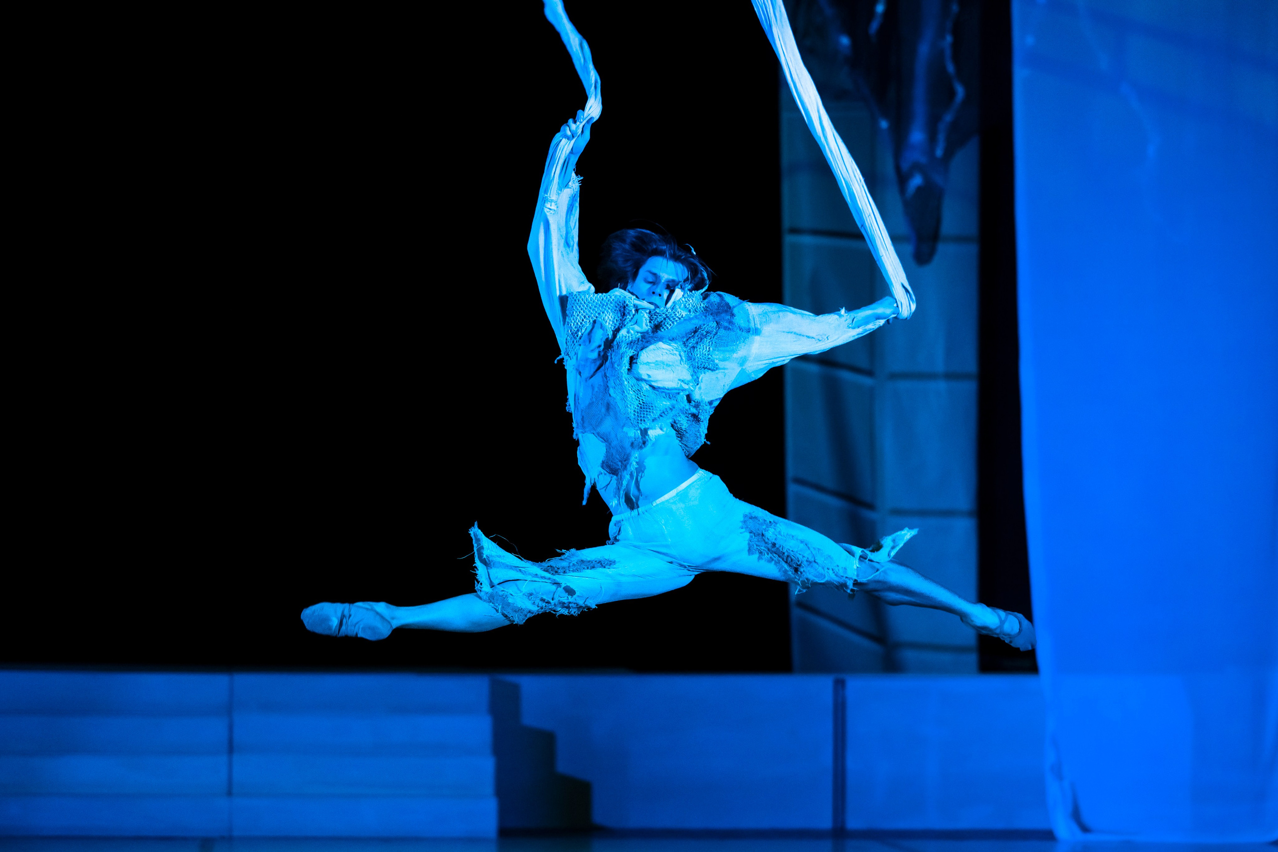 Сценическая репетиция «Пушкин. Сны после жизни» — балет Касатконой и Василёва. Балетный фотограф Москва Майоров Николай