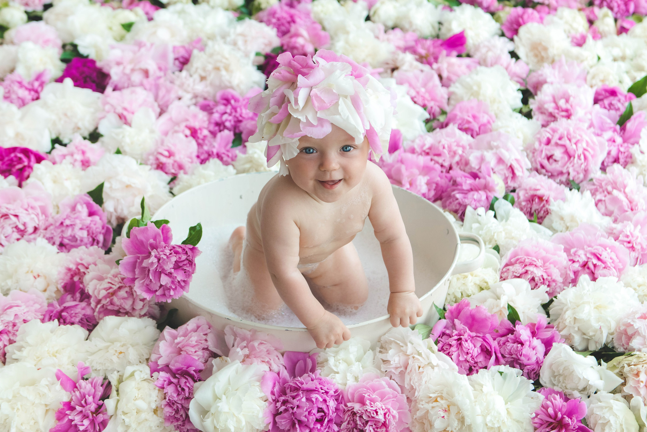 Пиончики. Фотограф новорожденных и детей в Барнауле — Екатерина Шапкина