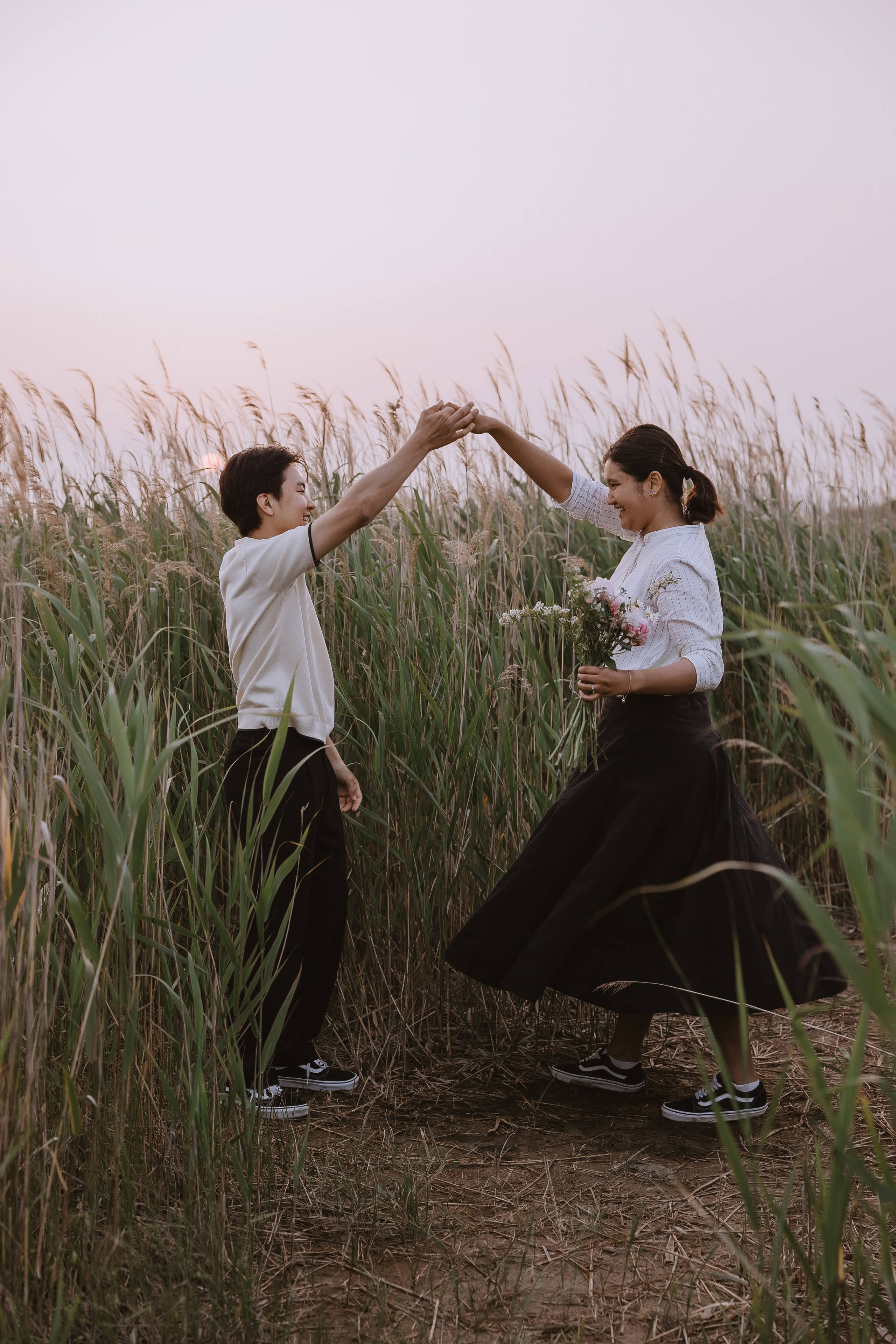 This is an evening walk of lovers. Your photographer in Busan (South Korea) Aleksandra Anufriy