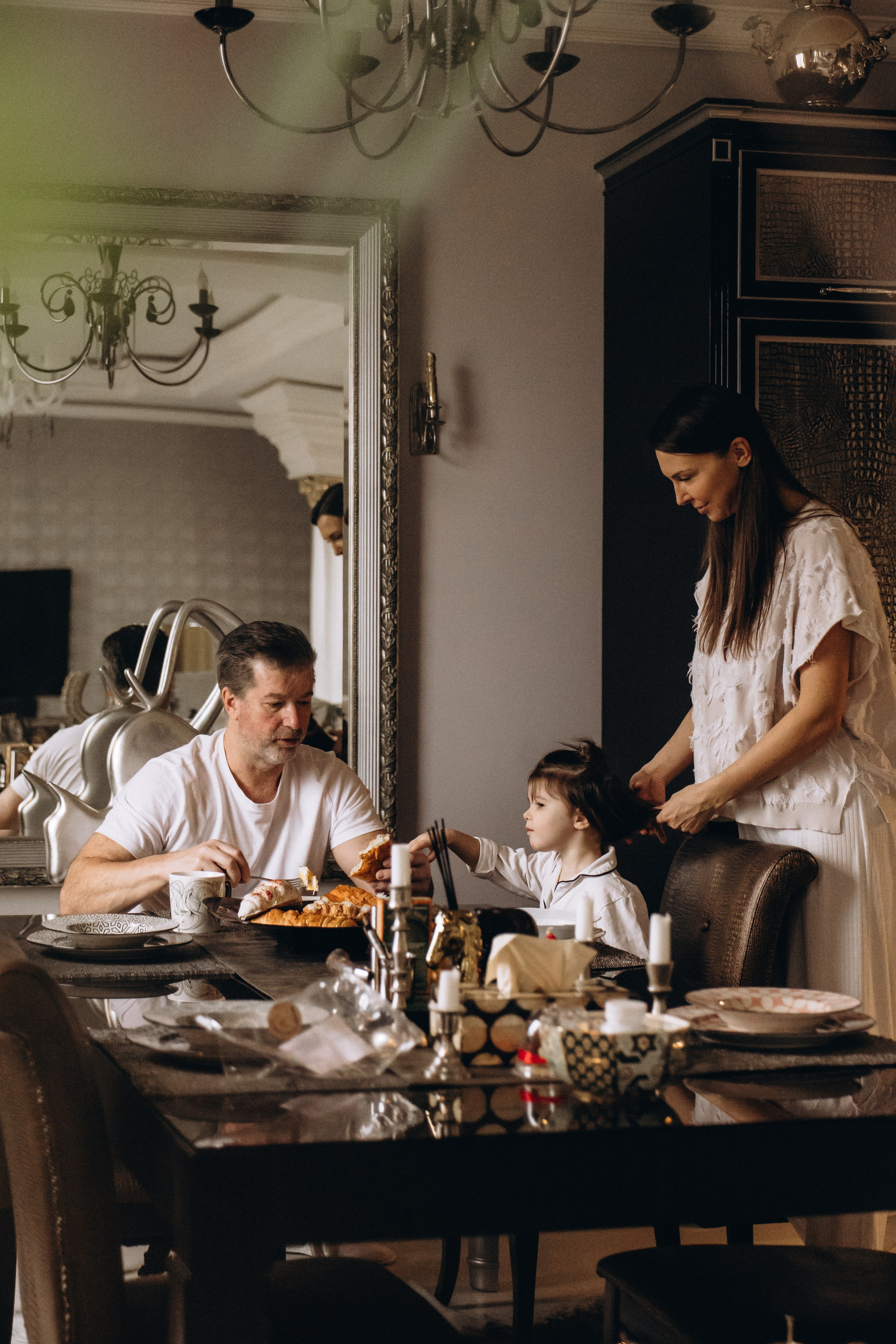 Семья, любовь и круассанчики на завтрак. Семейный фотограф в Москве, Щелково, Фрязино _ Виктория Степанова
