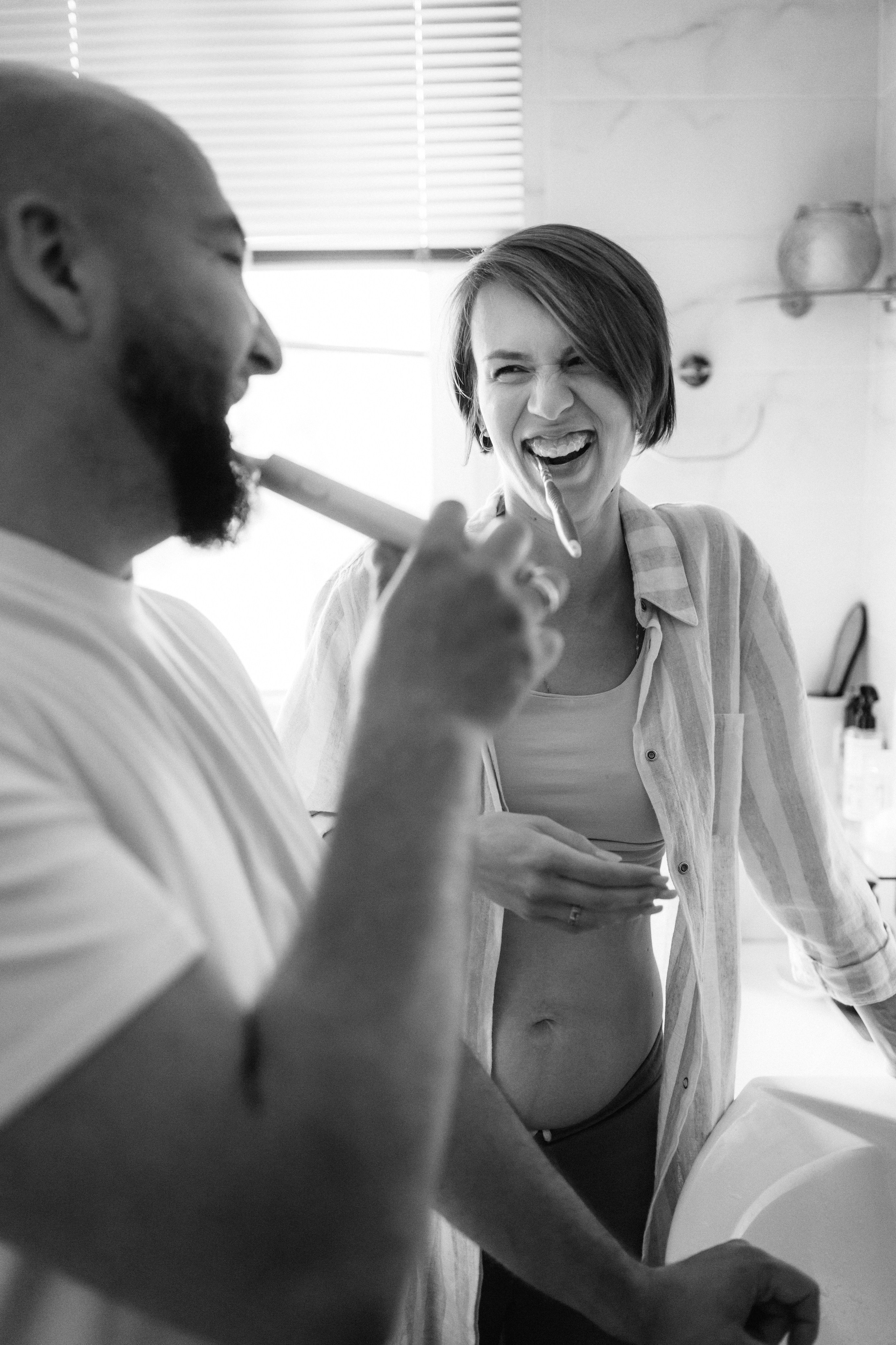 Фотосессия беременности с мужем дома. Семейный фотограф в Москве, Щелково, Фрязино _ Виктория Степанова