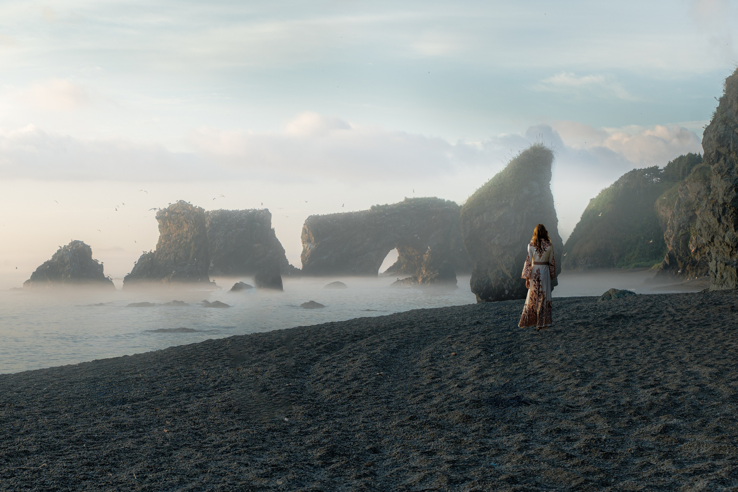 Сахалин, восточное побережье. Творческие сьемки