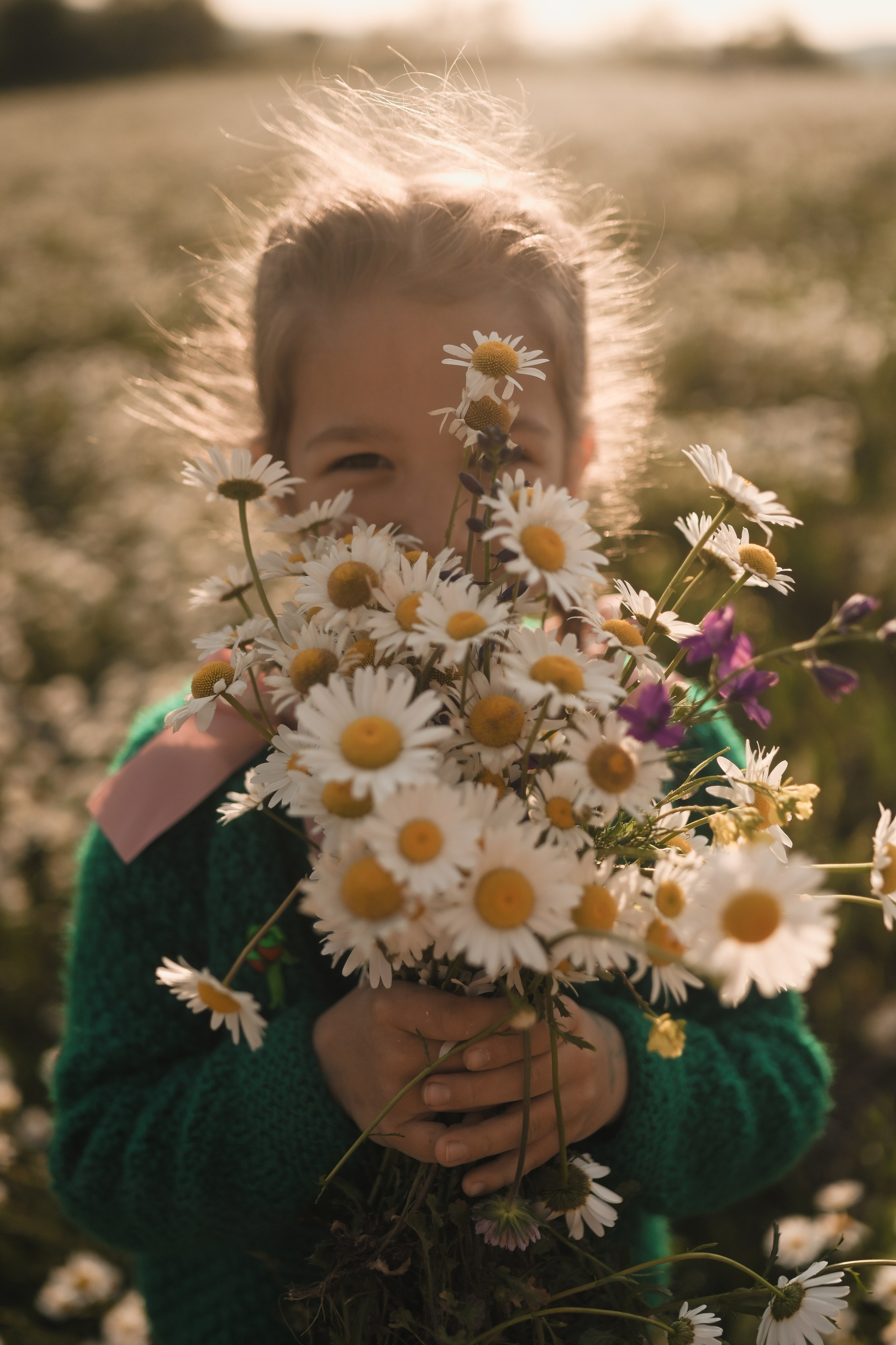 Семейная фотосессия в ромашковом поле в Крыму. Свадебный и семейный фотограф и видеограф, Крым, Москва, Санкт -Петербург