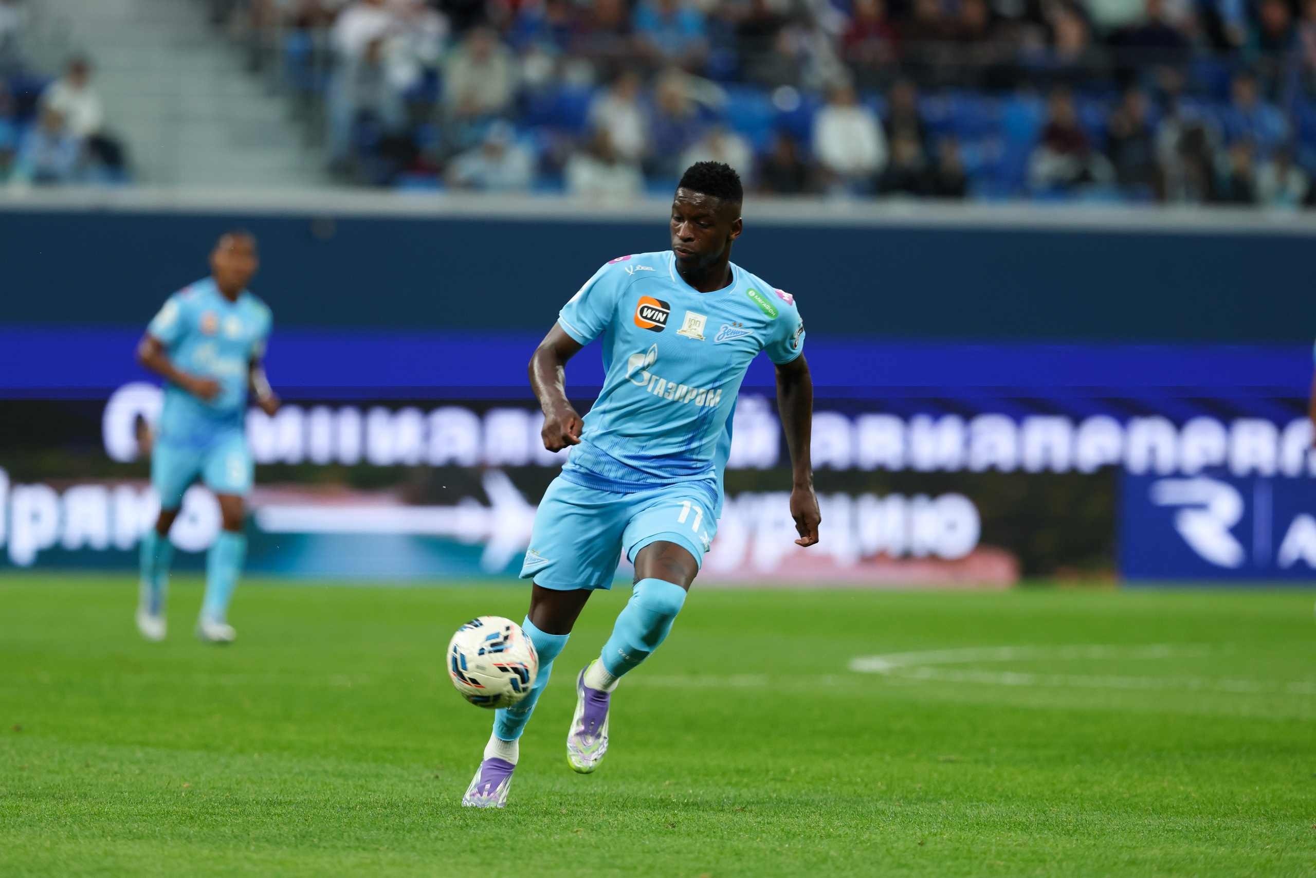 ФК «Зенит» — ФК «Динамо» Махачкала 23.08.2025. Спортивный и репортажный фотограф Антон Тереханов