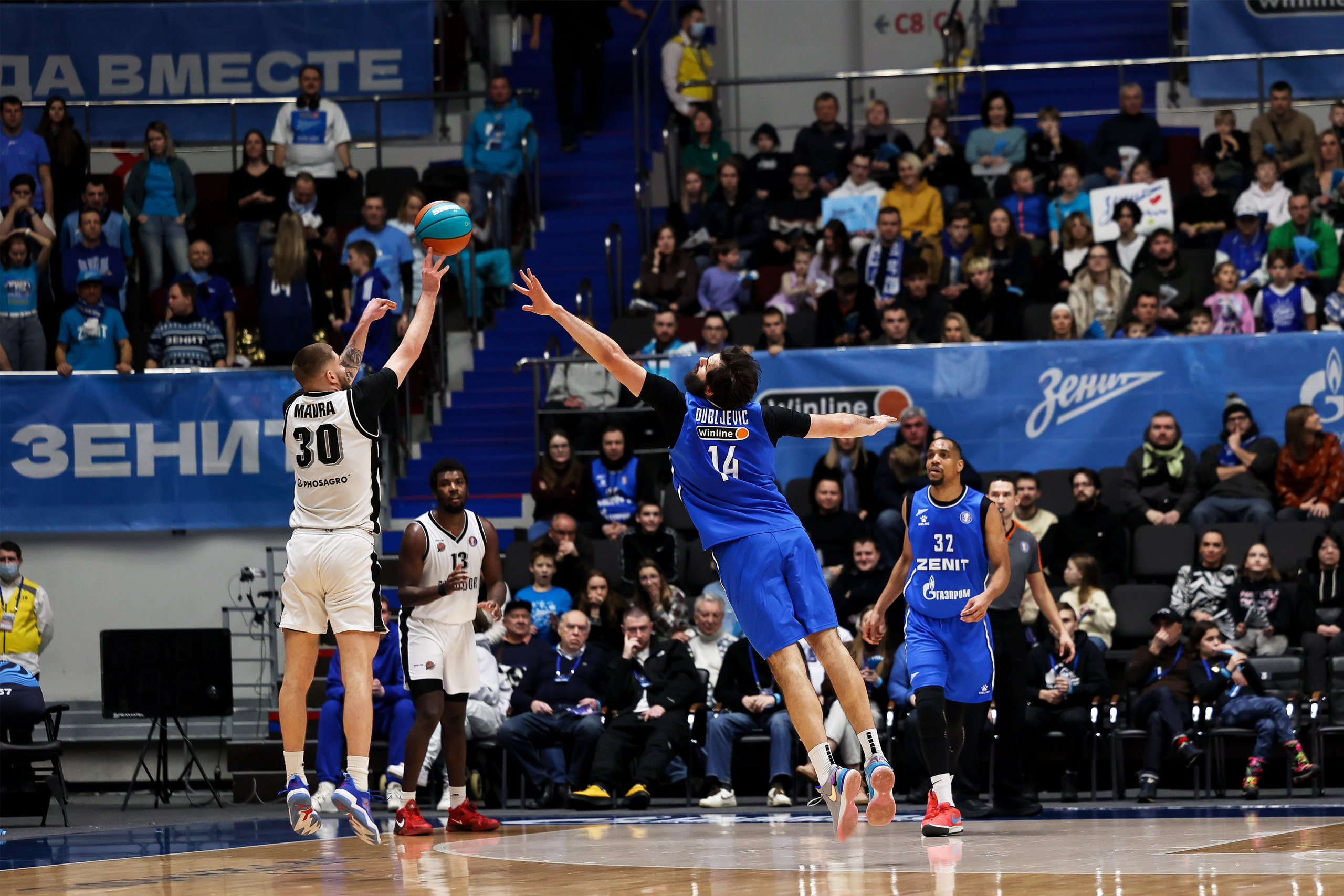 Зенит-Автодор 14.01.2024. Спортивный и репортажный фотограф Антон Тереханов