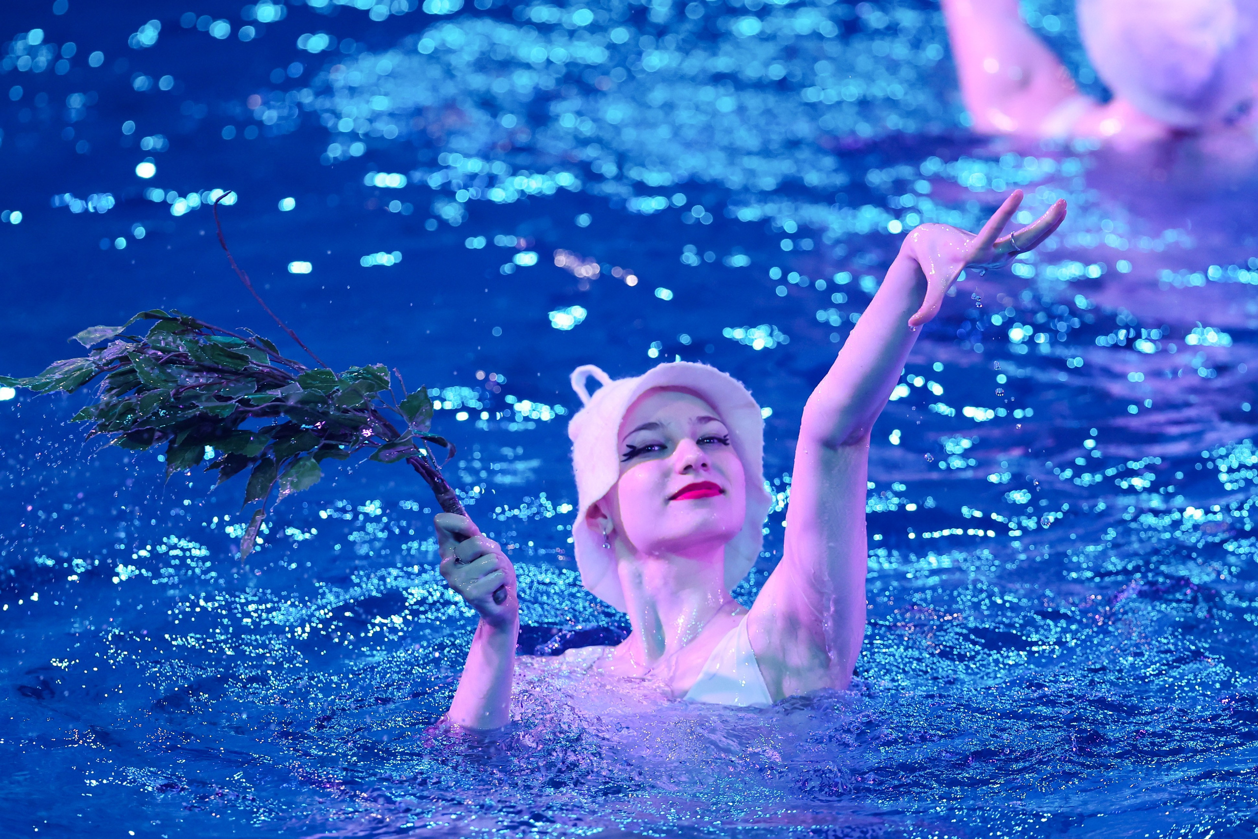 «Сказка о царе Салтане» спектакль на воде 30.12.2025. Спортивный и репортажный фотограф Антон Тереханов