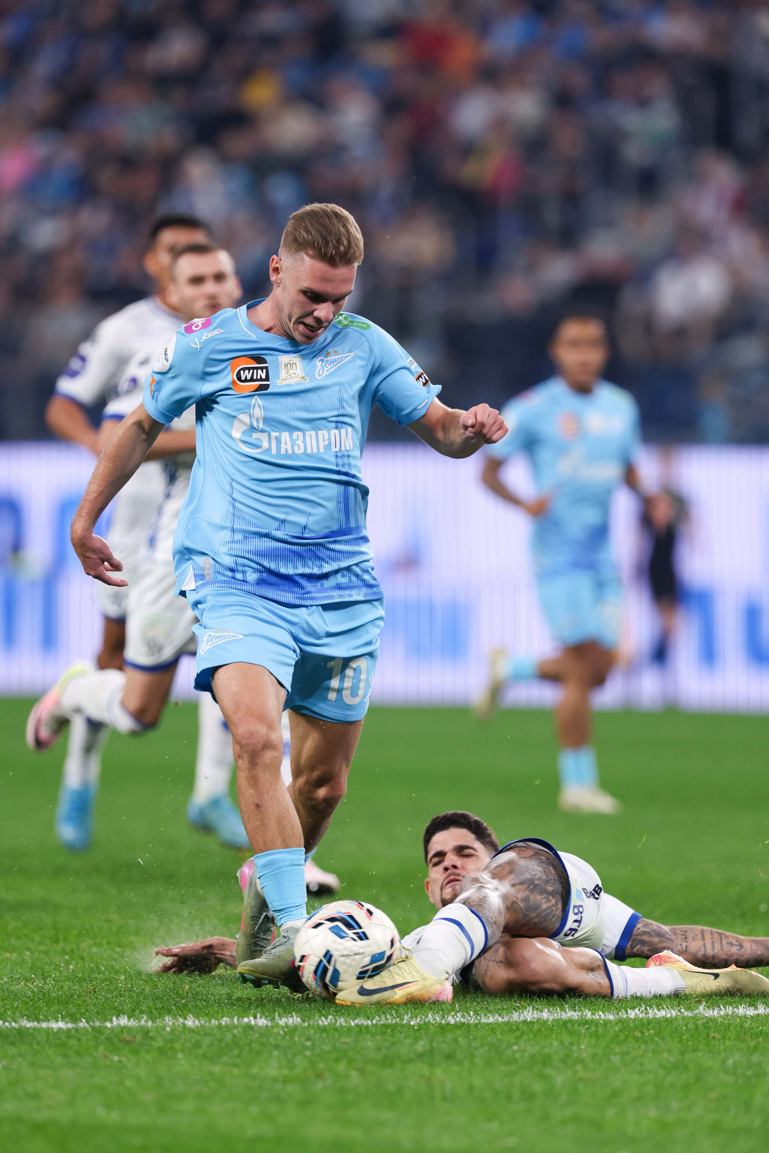 ФК «Зенит» — ФК «Динамо» Москва 26.10.2025. Спортивный и репортажный фотограф Антон Тереханов