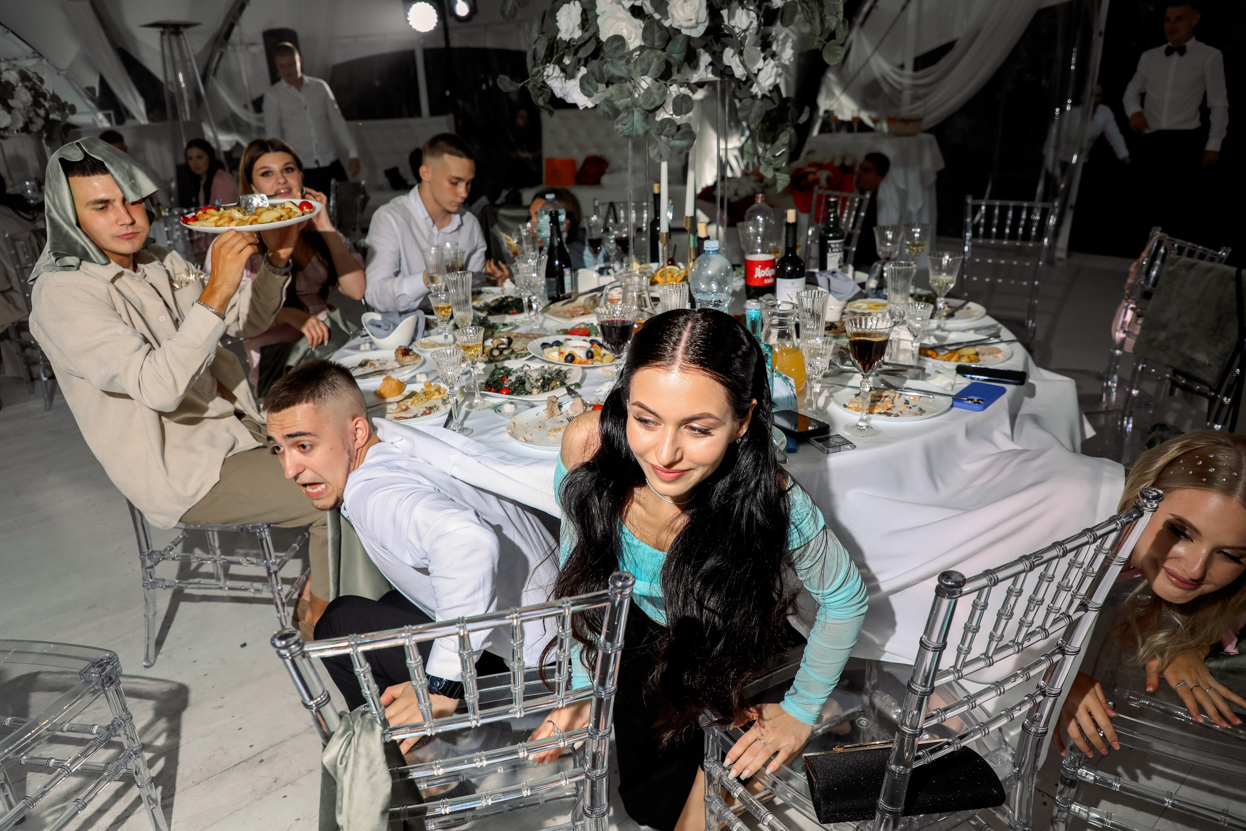 Данила и Ирина БАНКЕТ. Свадебный фотограф в Москве Анна Гусева