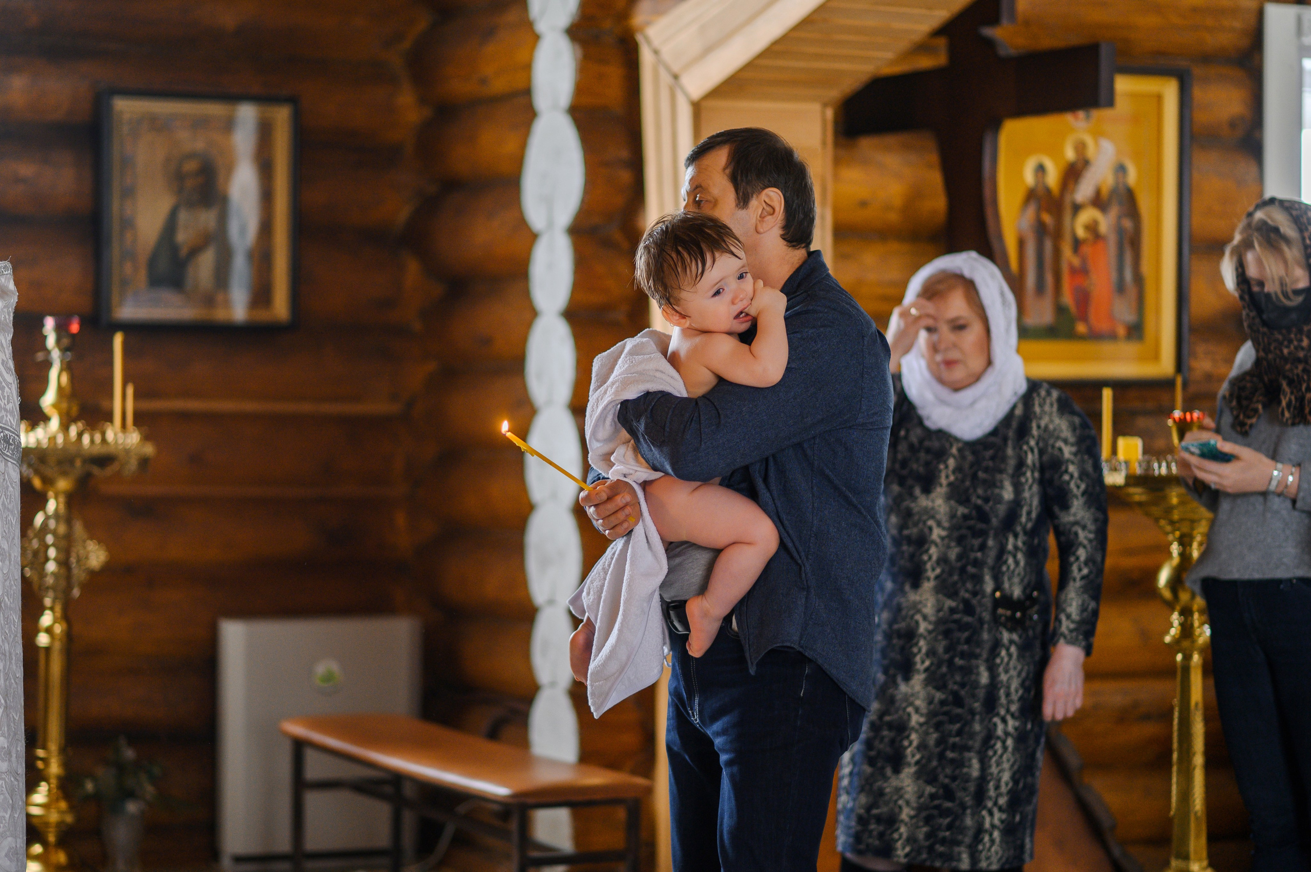 Крещение Севы. Храм во имя святого благоверного князя Дмитрия Донского (ГПЗ). Свадебный и семейный Фотограф в Пензе Татьяна Лапоногова