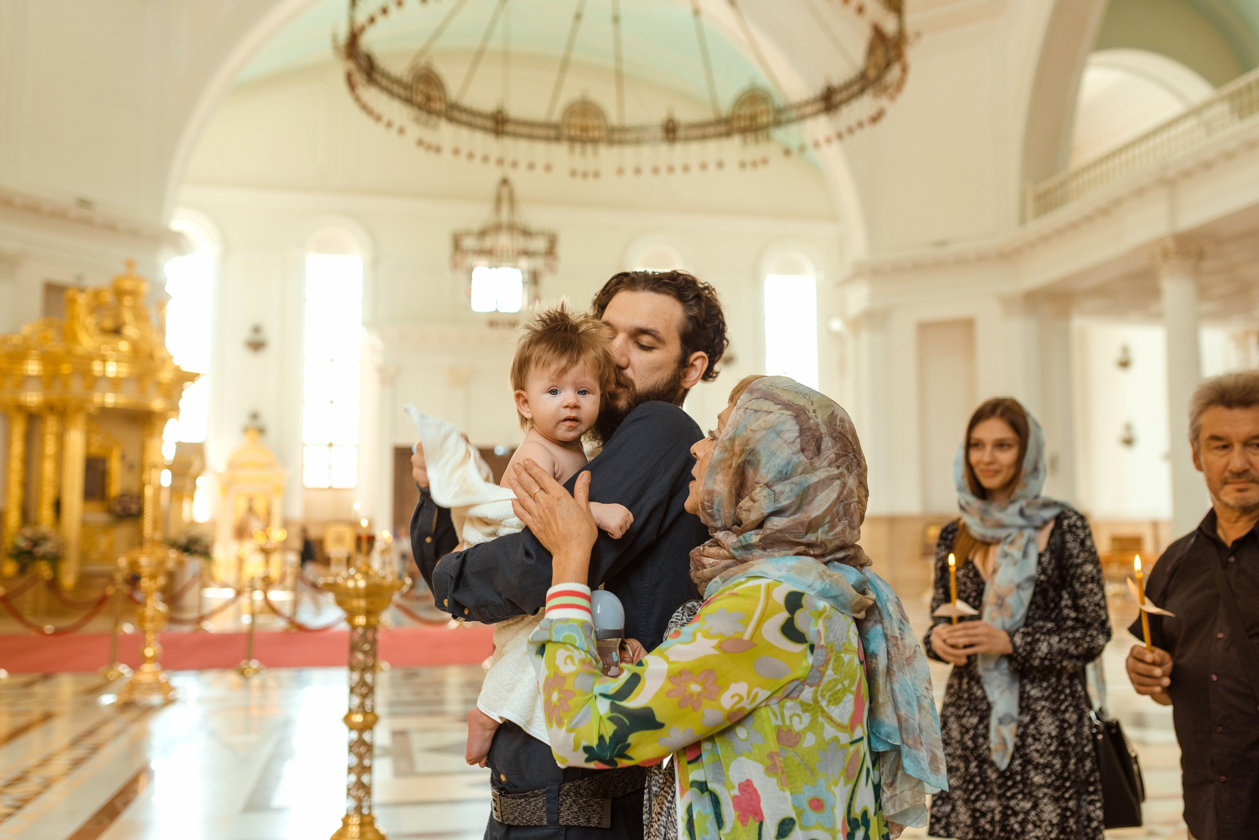 Крещение Сони. Спасский кафедральный собор. Свадебный и семейный Фотограф в Пензе Татьяна Лапоногова