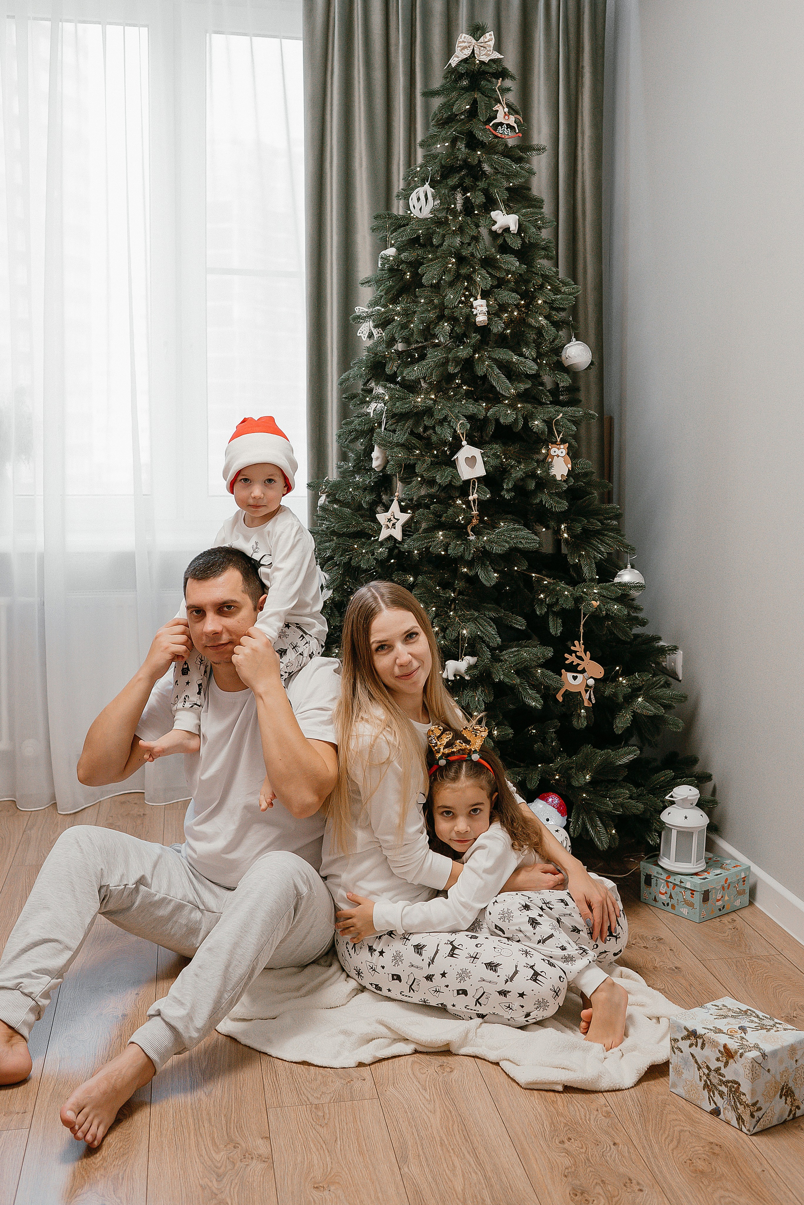Домашняя новогодняя история. Свадебный и семейный фотограф в Ростове-на-Дону Алина Астахова