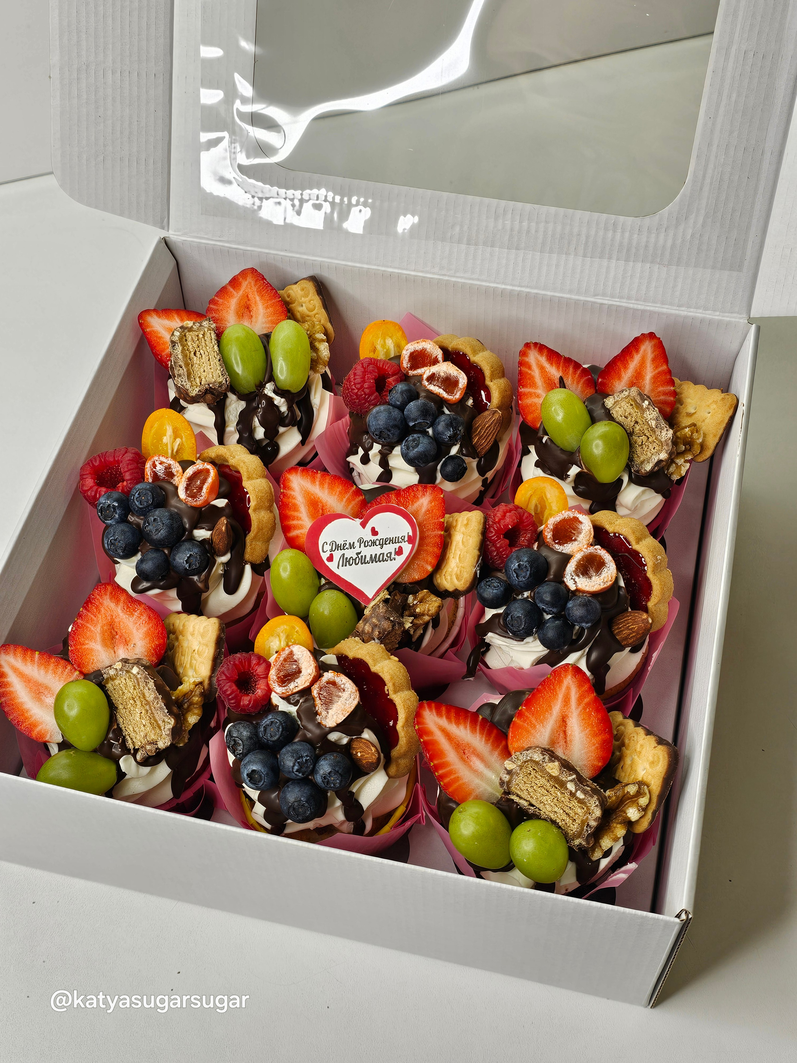 Капкейки стандартные. Katyasugarsugar капкейки, зефир, торты Москва