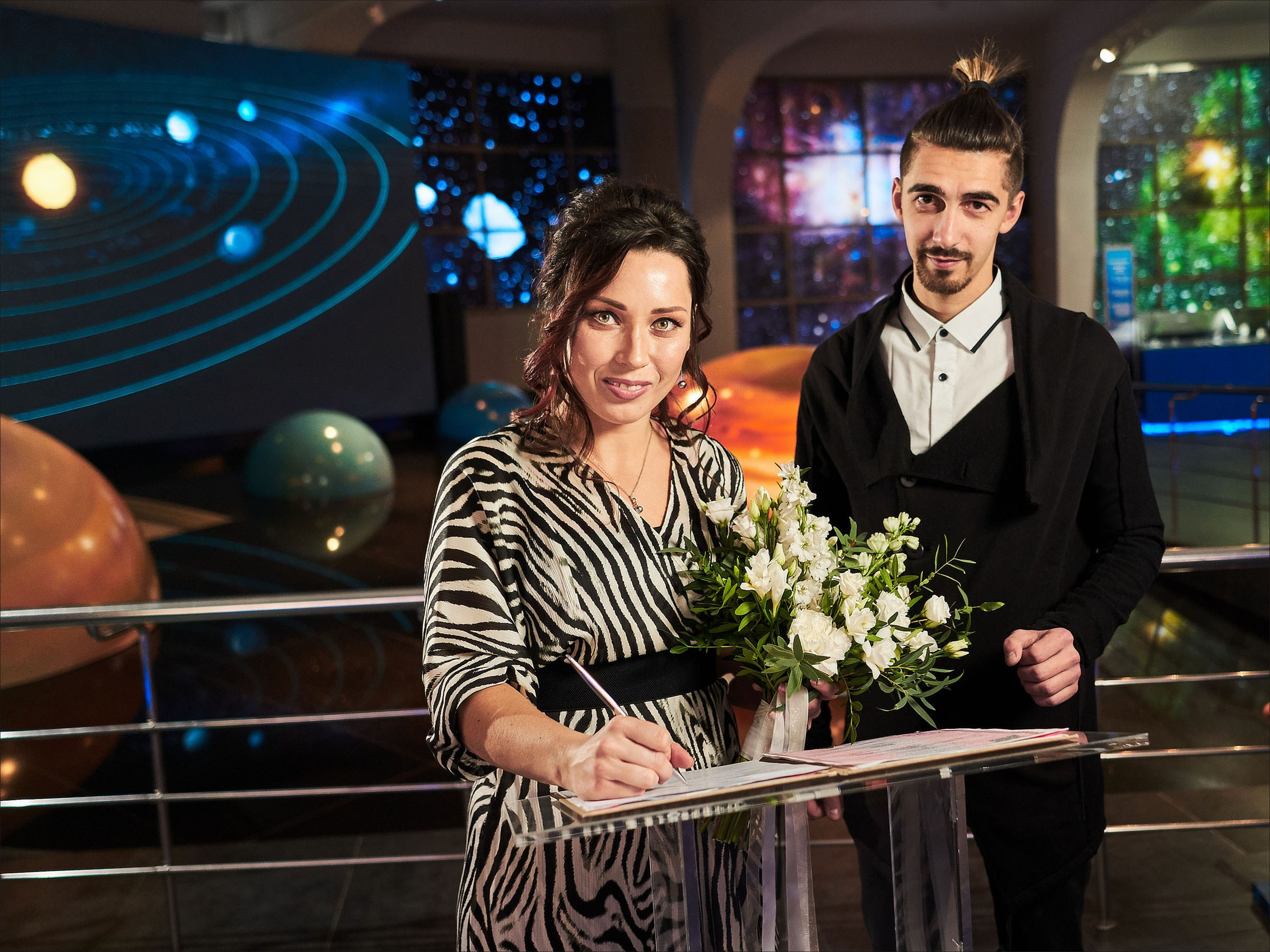 Регистрация Ани и Александра. Фотограф в Москве Нафиков Руслан. Репортажная съемка, Портрет