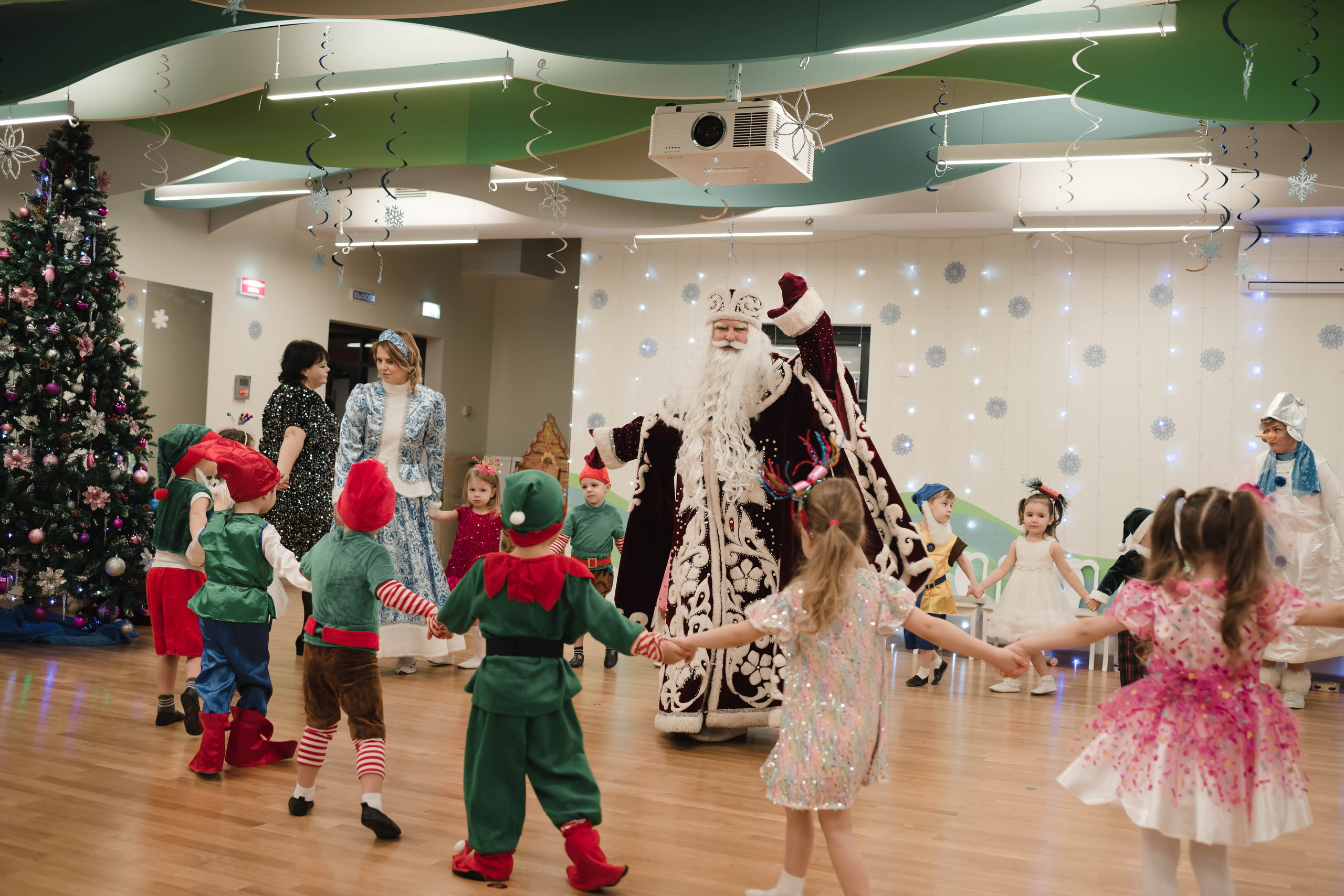 Детский садик Новый год. Фотограф в Москве новорожденные свадьбы семьи Дарья Ларионова