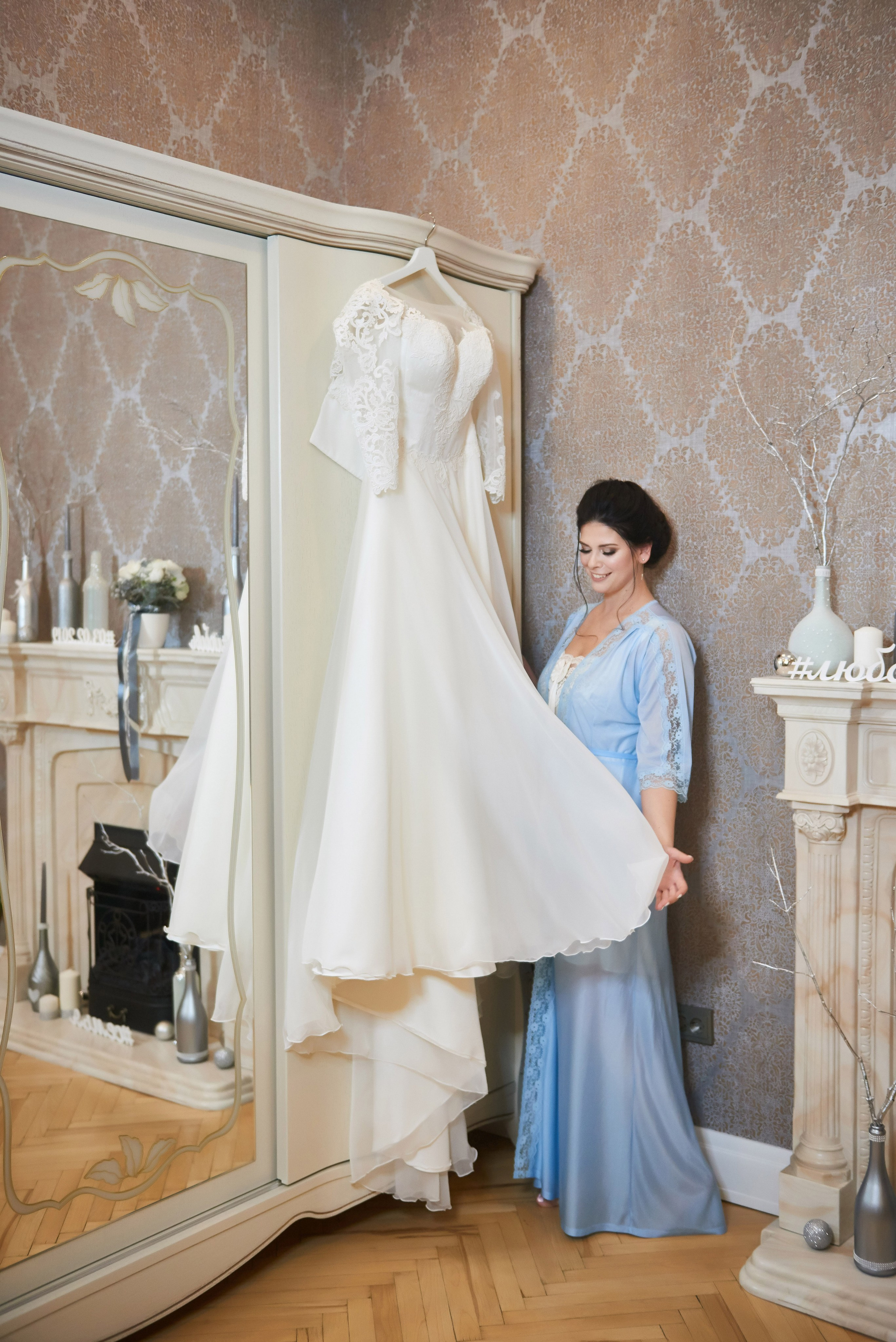 Наталия и Дмитрий (фотосессия в студии). Портретный, семейный и свадебный фотограф в Санкт-Петербурге и в Пушкине Ширяев Денис