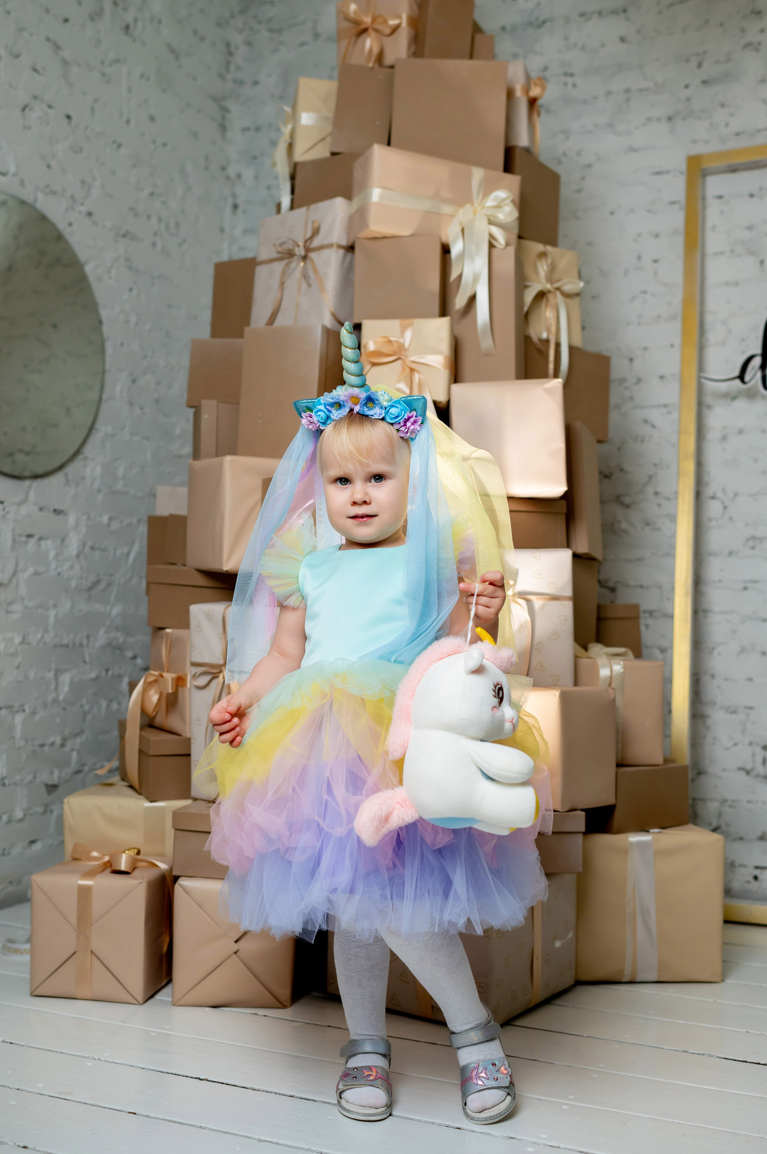 Новогодняя фотосессия для Ники. Портретный, семейный и свадебный фотограф в Санкт-Петербурге и в Пушкине Ширяев Денис